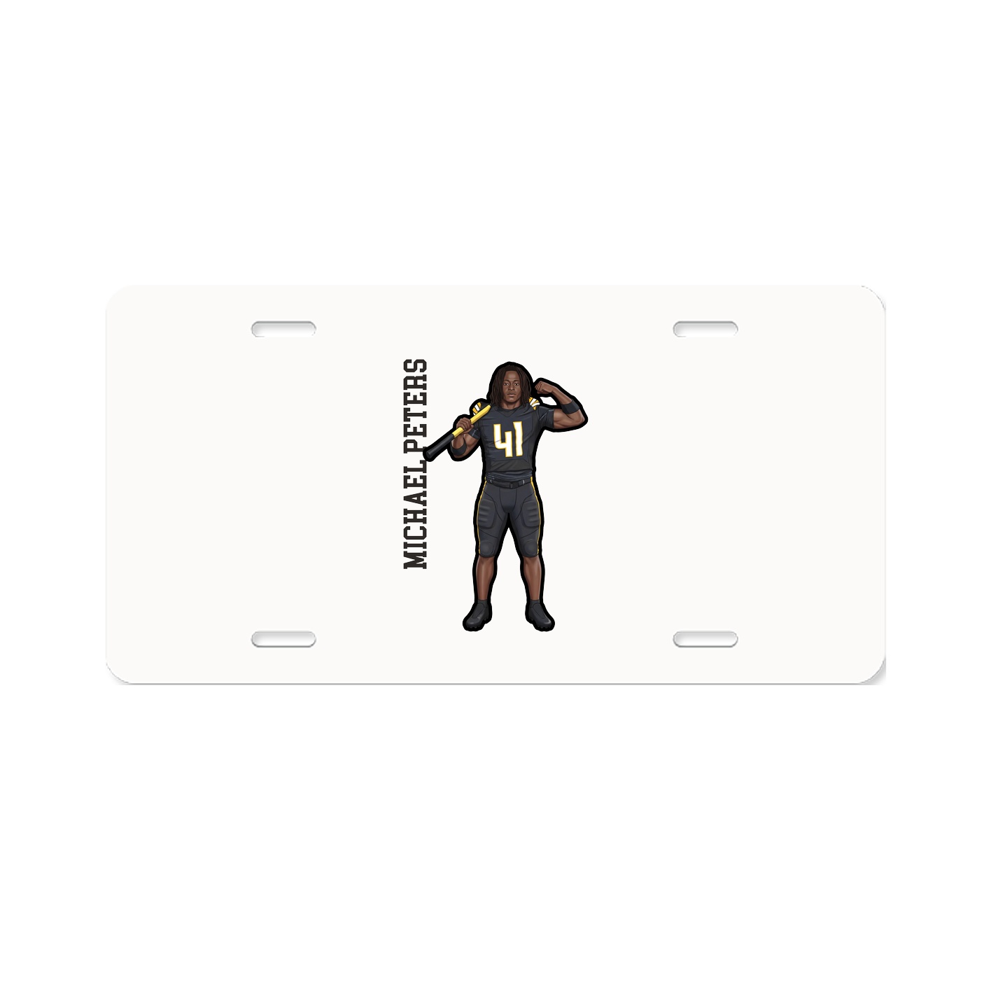 Aluminum License Plate