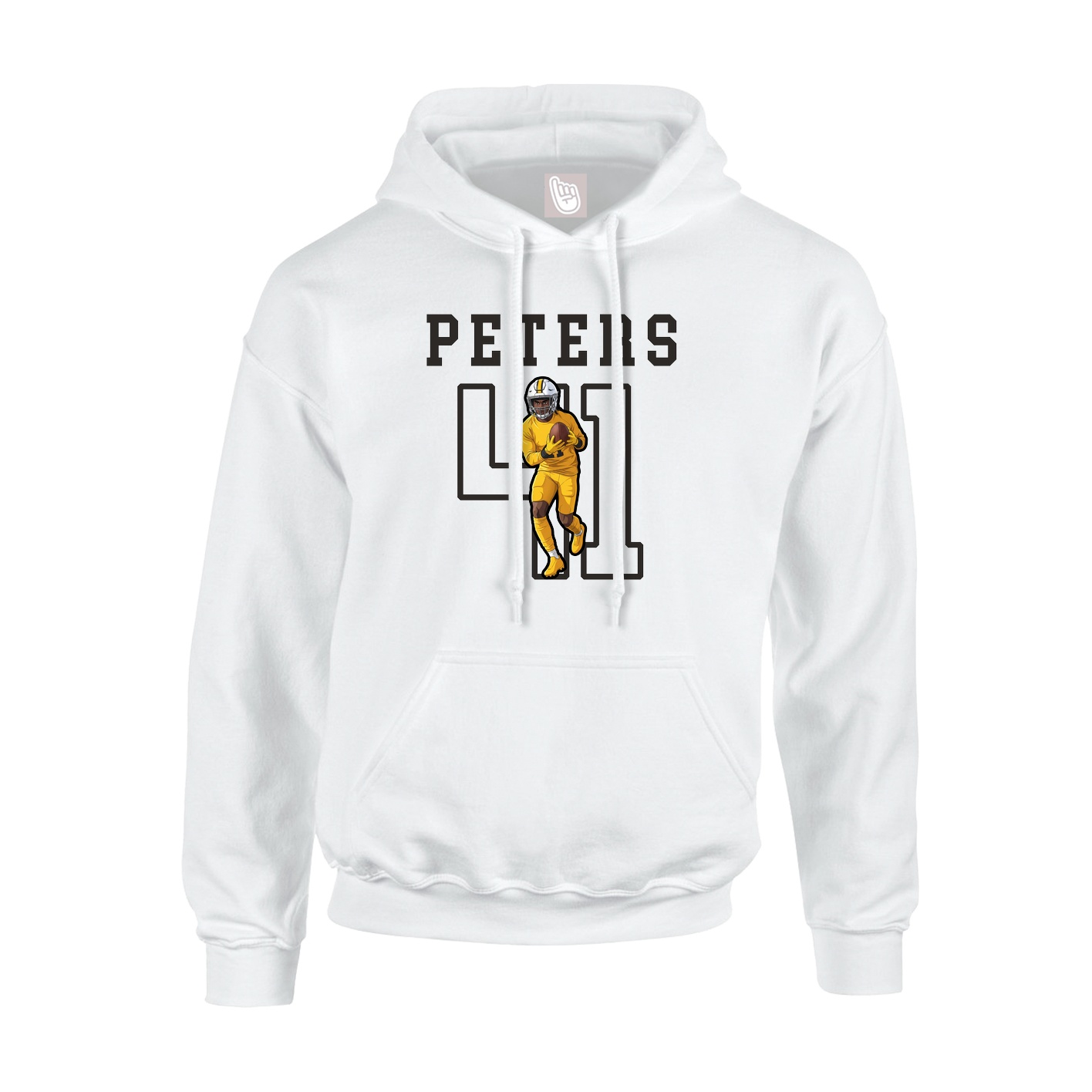 Youth Hoodie — Shirsey in White