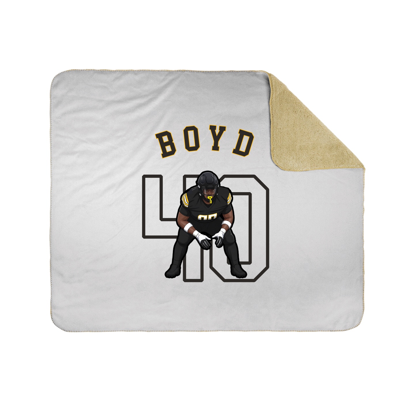 Throw Blanket — Shirsey Arch in White