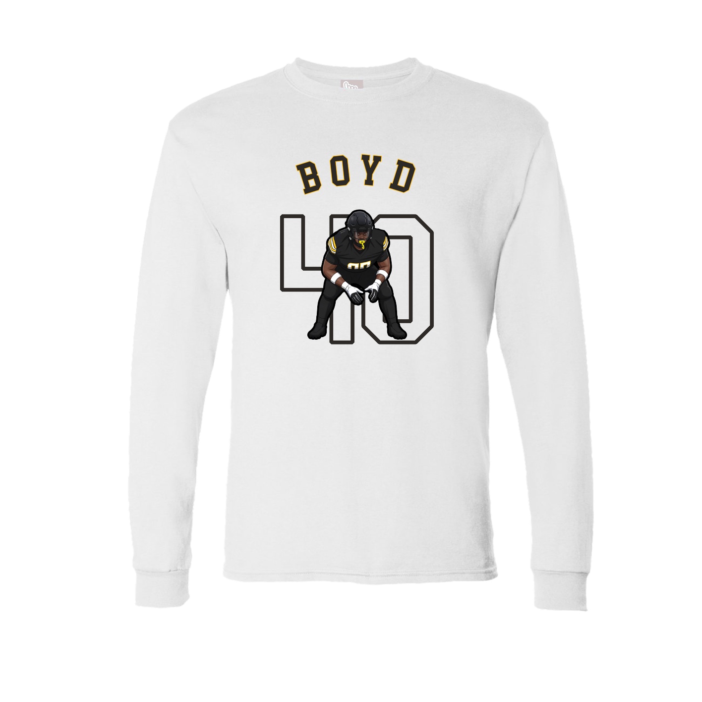 Long Sleeve Tee — Shirsey Arch in White