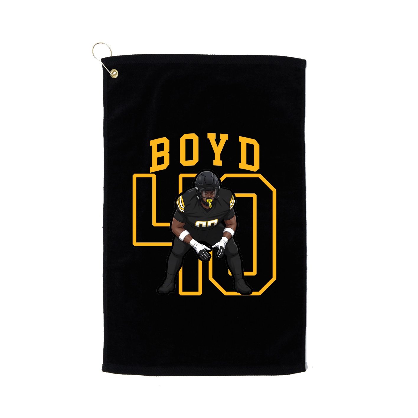 Golf Towel — Shirsey in Black