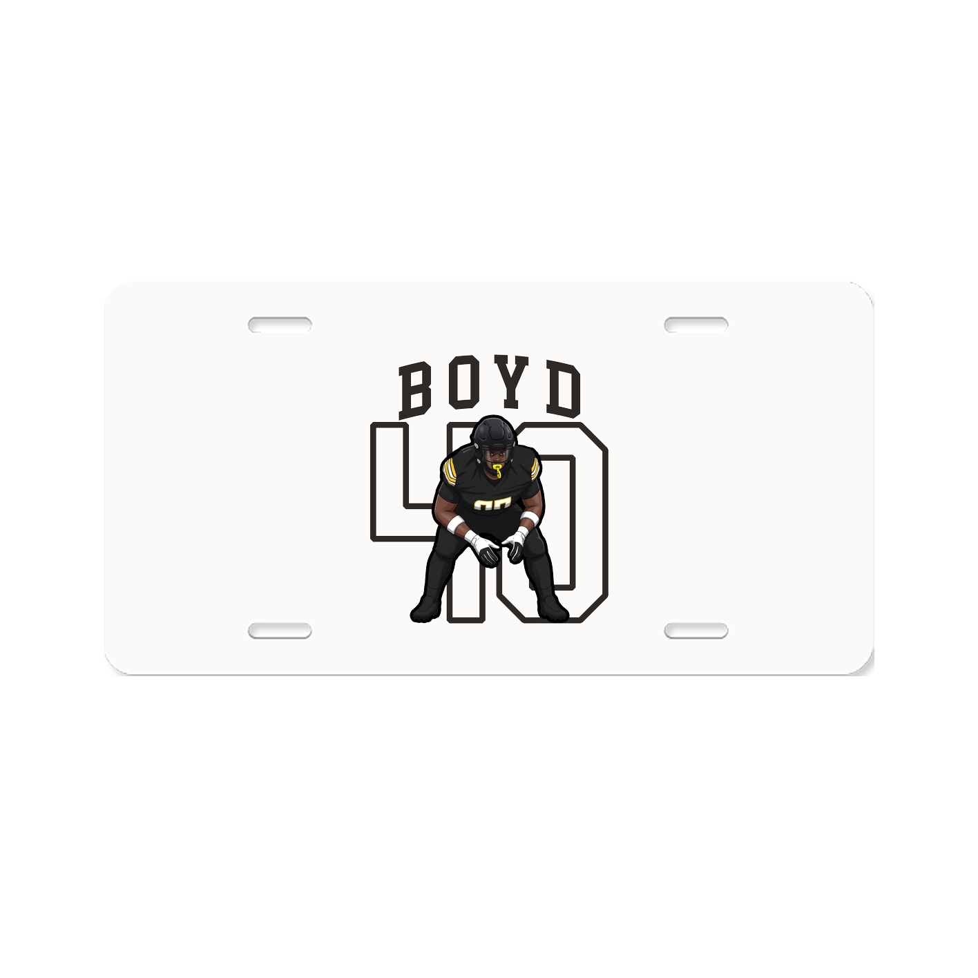License Plate — Shirsey in Classic