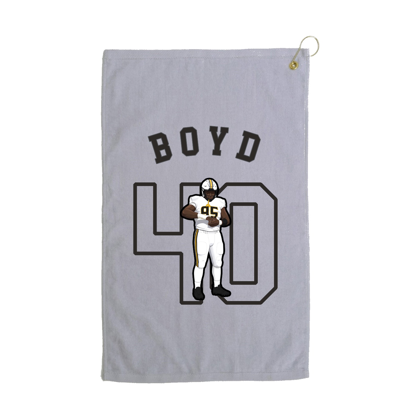 Golf Towel — Shirsey Arch in Grey