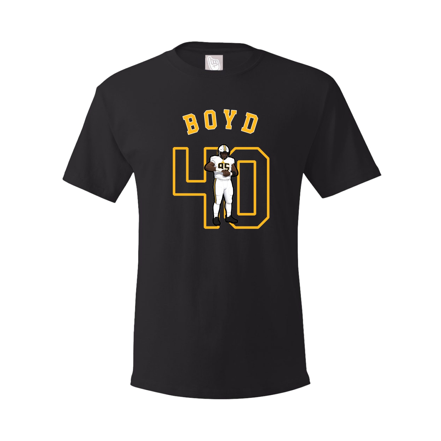 Youth Tee — Shirsey Arch in Black