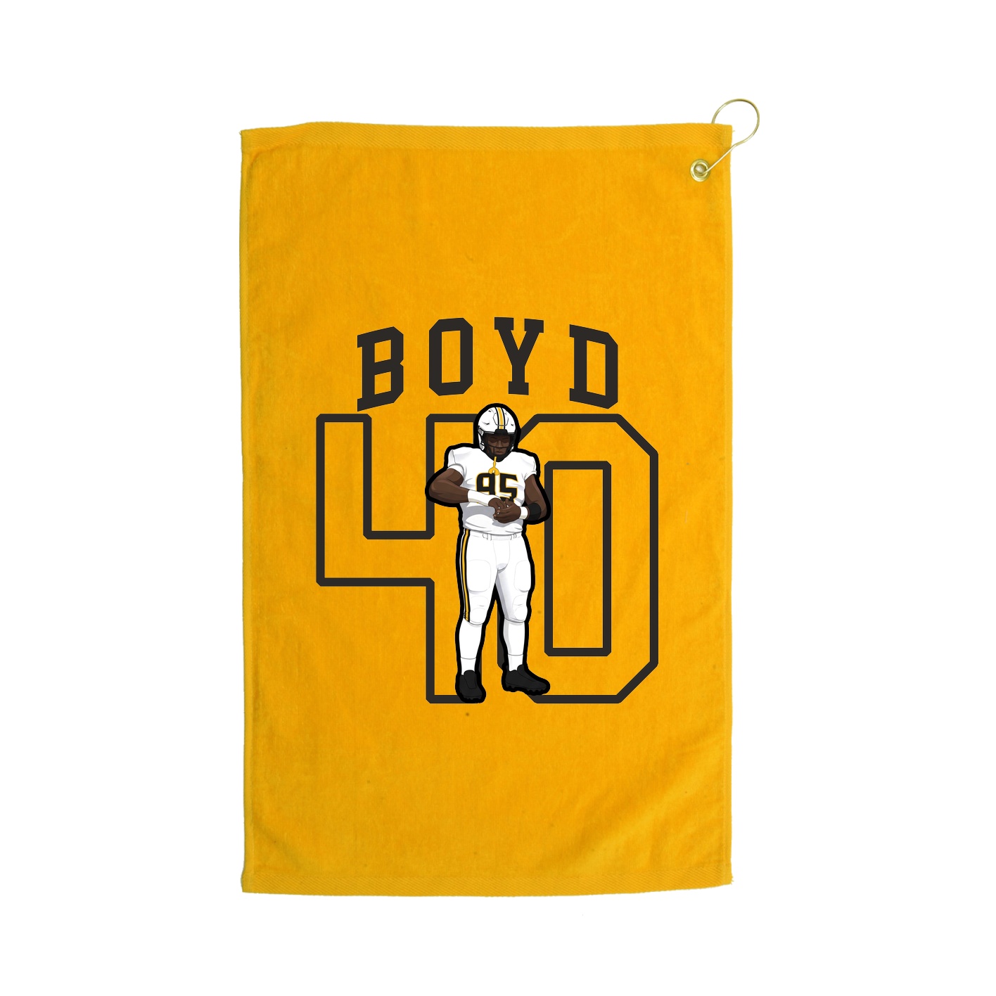 Golf Towel — Shirsey in Gold