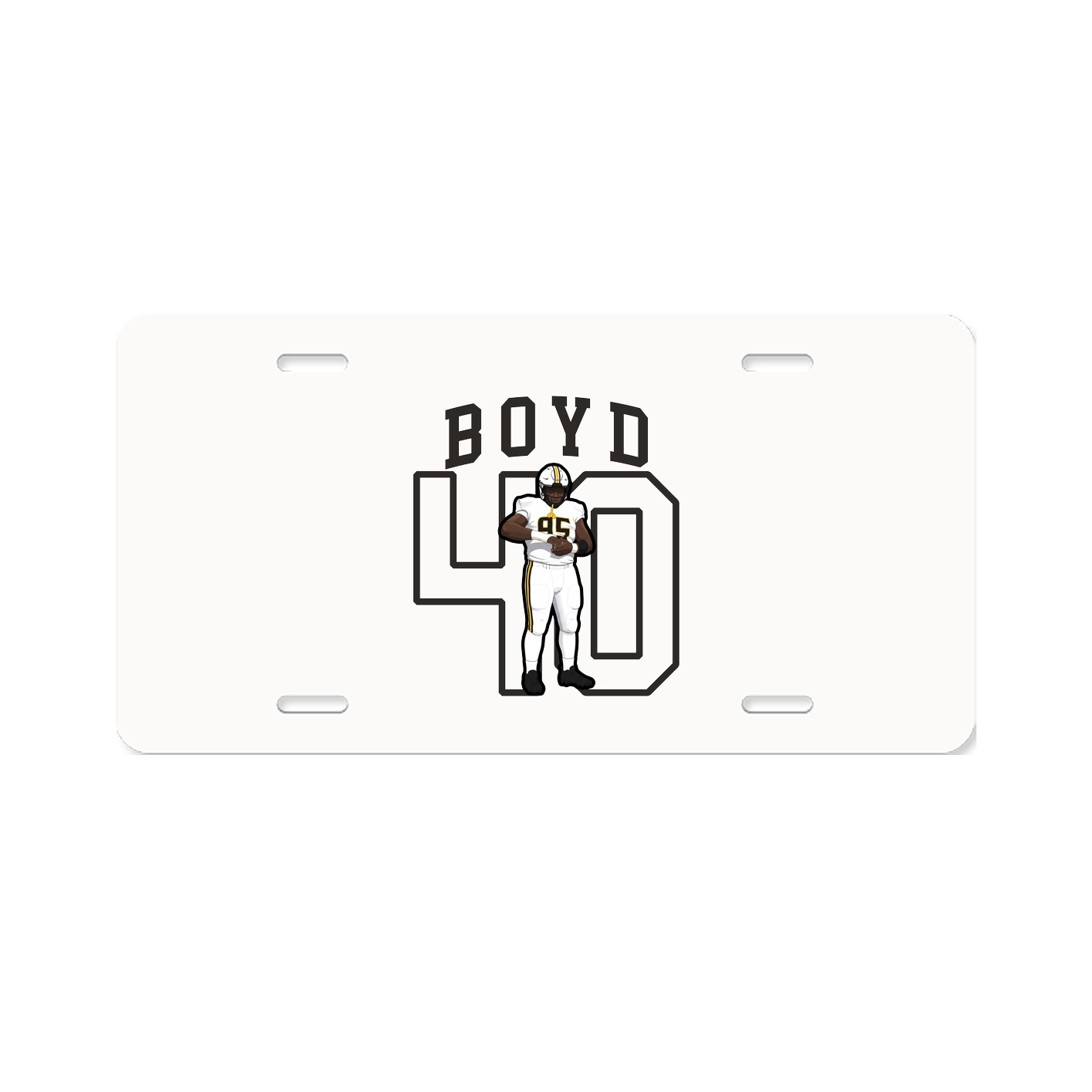 License Plate — Shirsey in Classic
