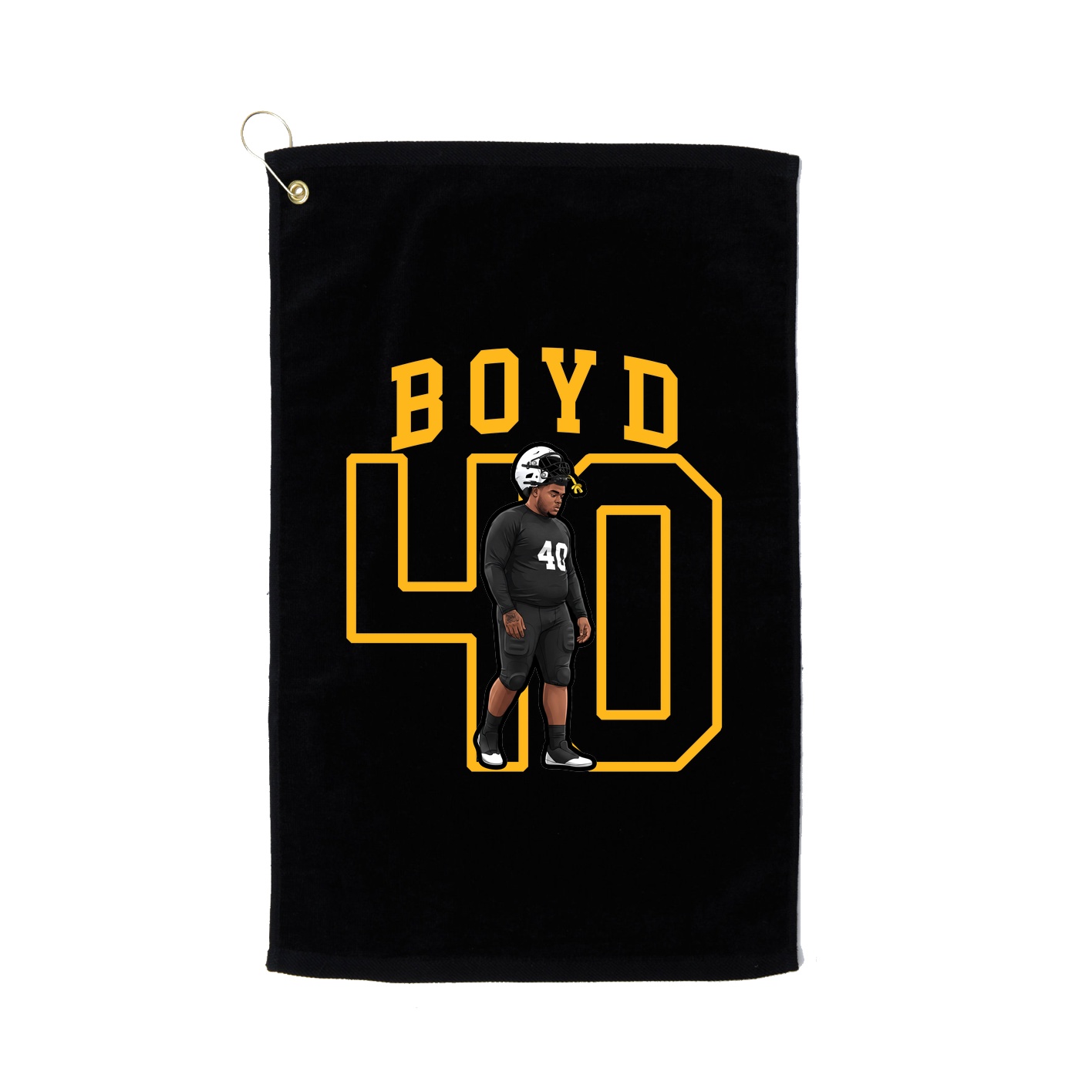 Golf Towel — Shirsey in Black