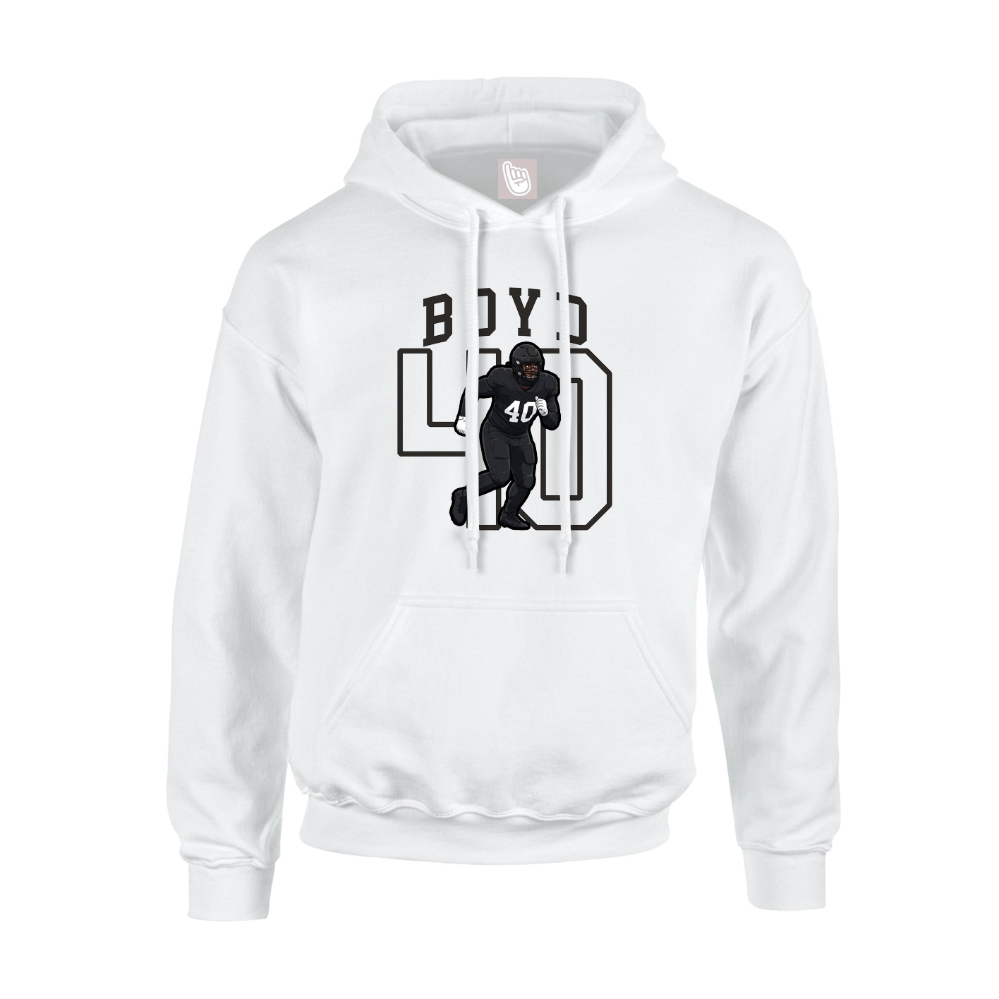 Youth Hoodie — Shirsey in White