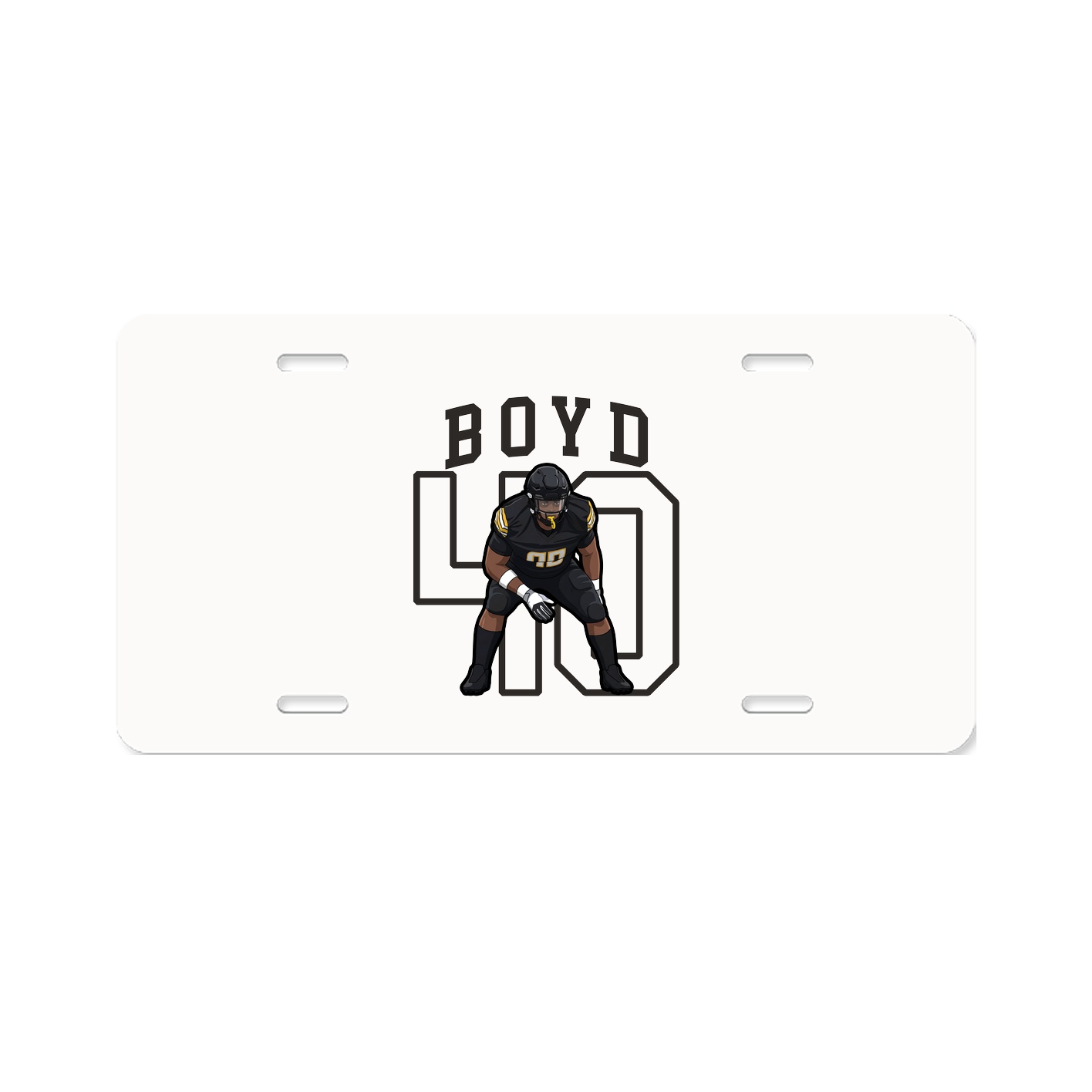 License Plate — Shirsey in Classic