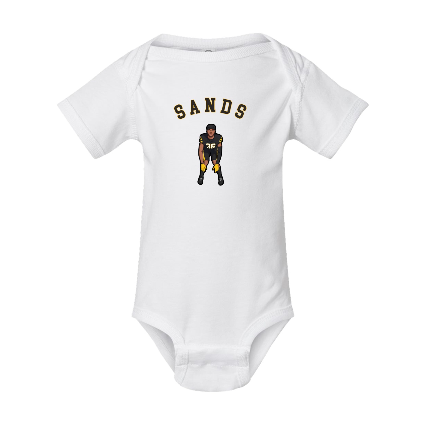 Baby Onesie — Shirsey Arch in White