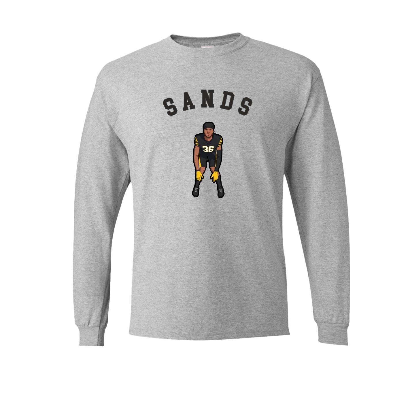 Long Sleeve Tee — Shirsey Arch in Grey