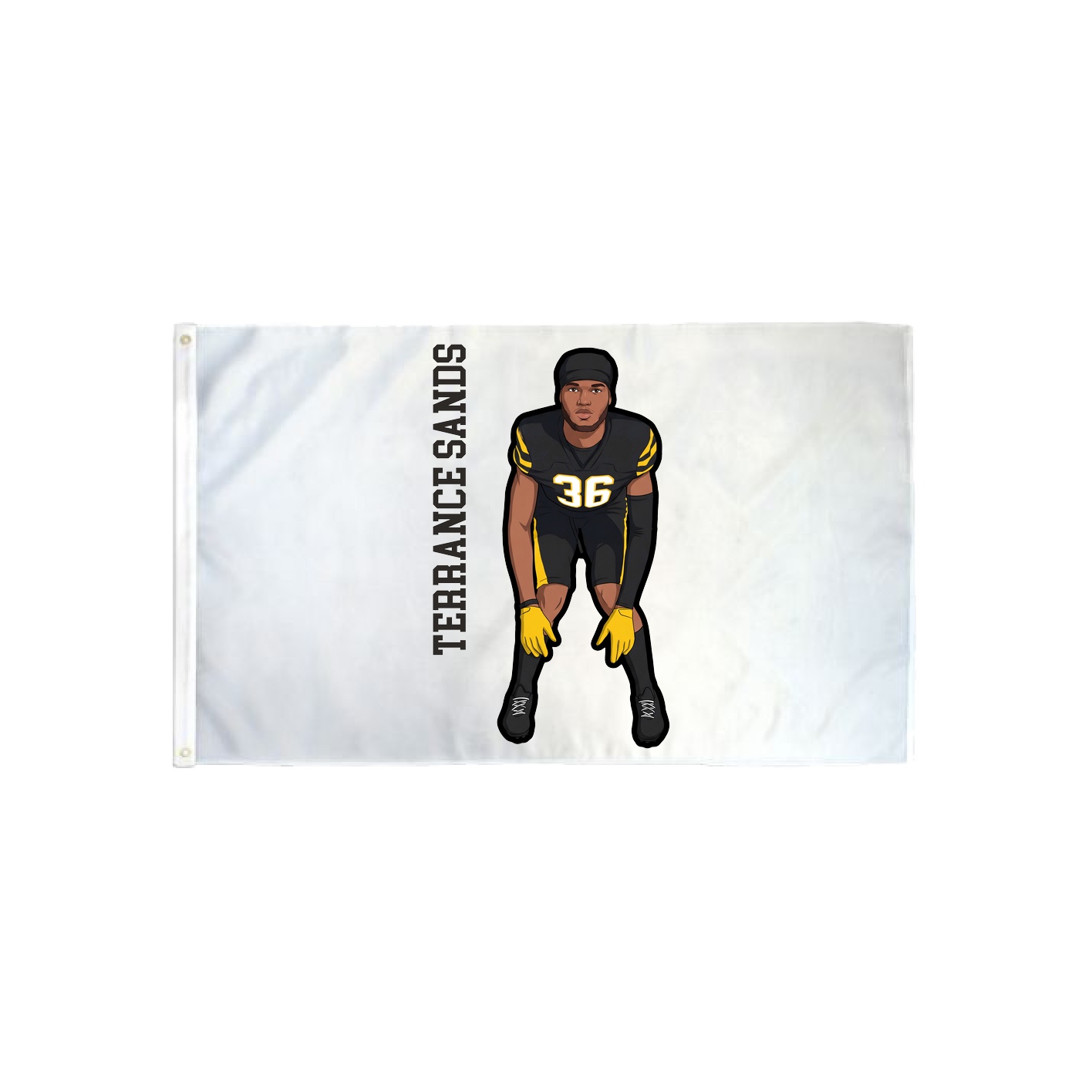 3x5 Flag — Name Vertical in Classic