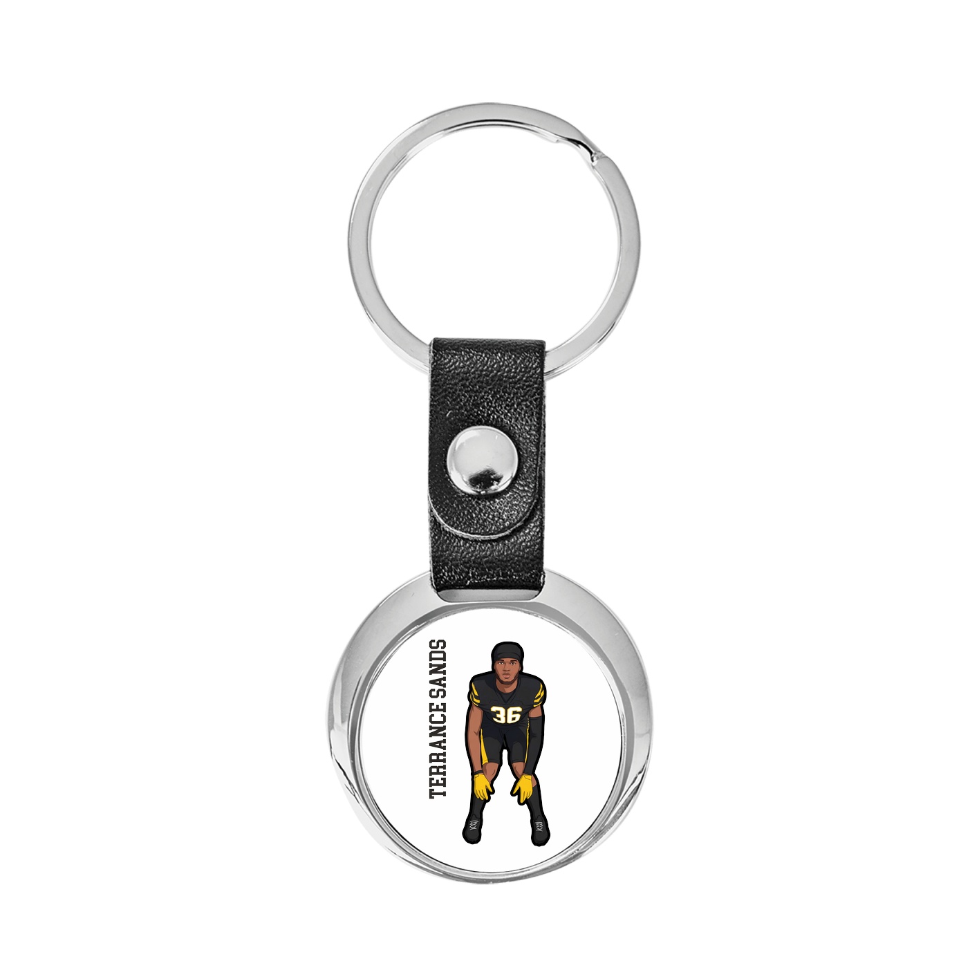 Key Chain — Name Vertical in Classic