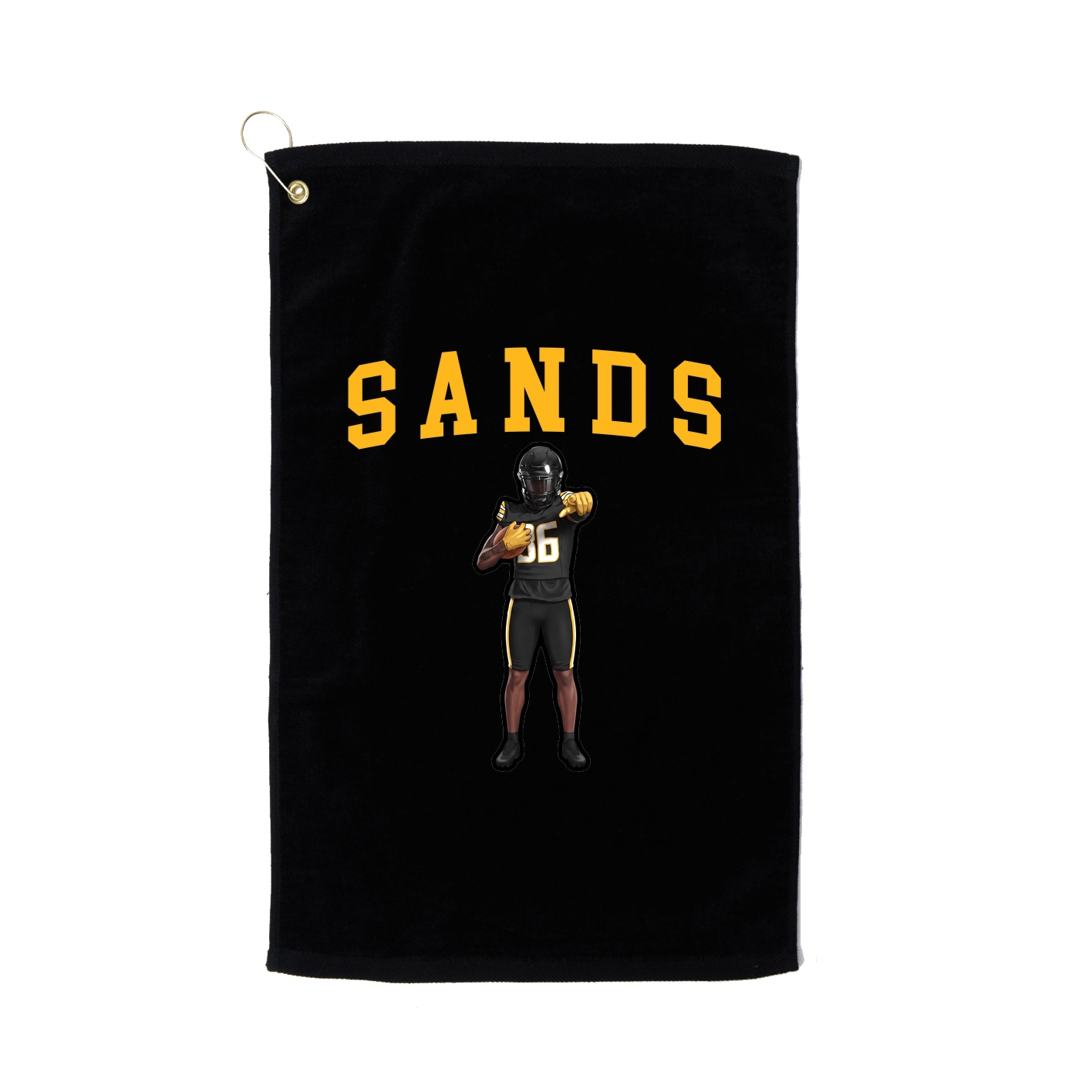 Golf Towel — Shirsey in Black