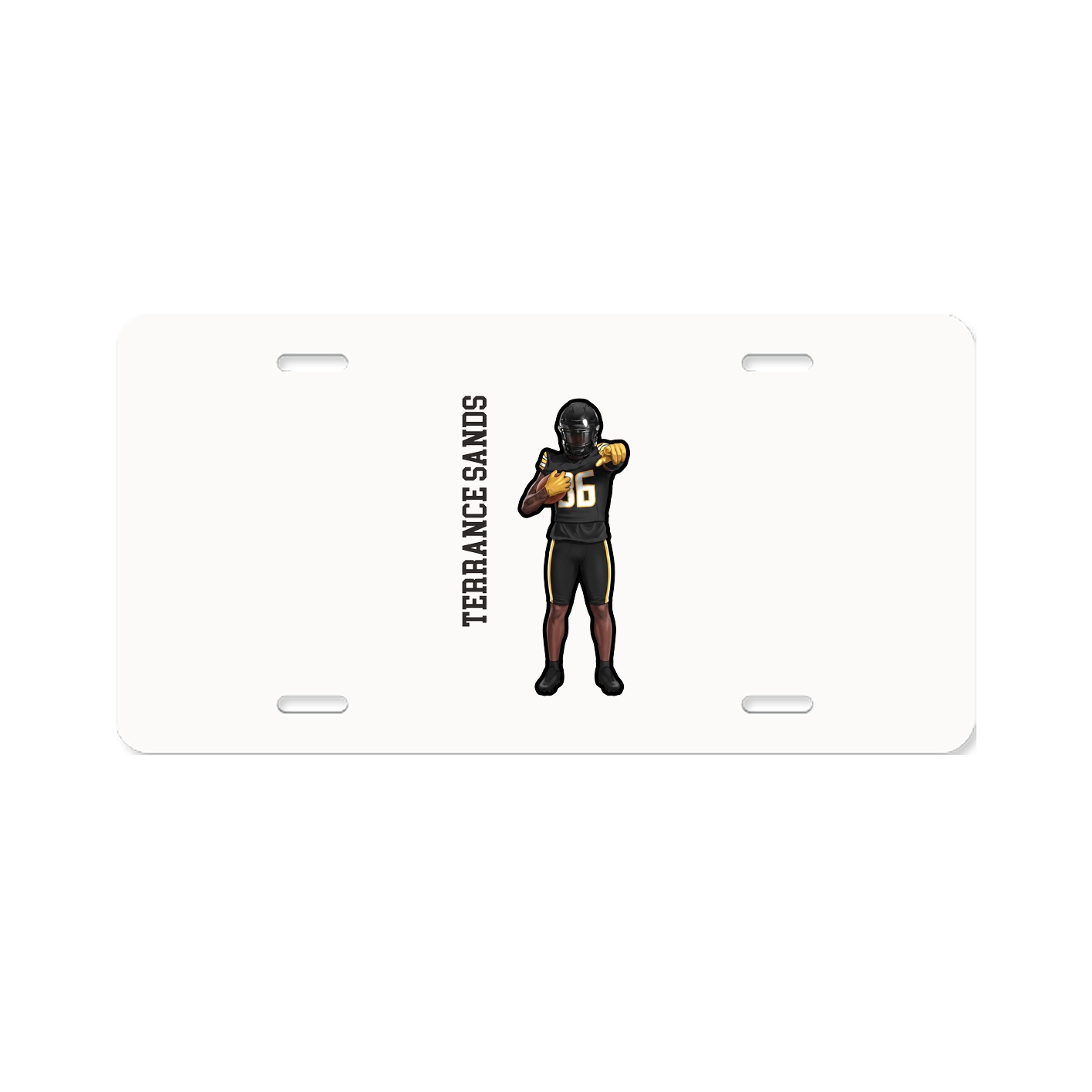 Aluminum License Plate