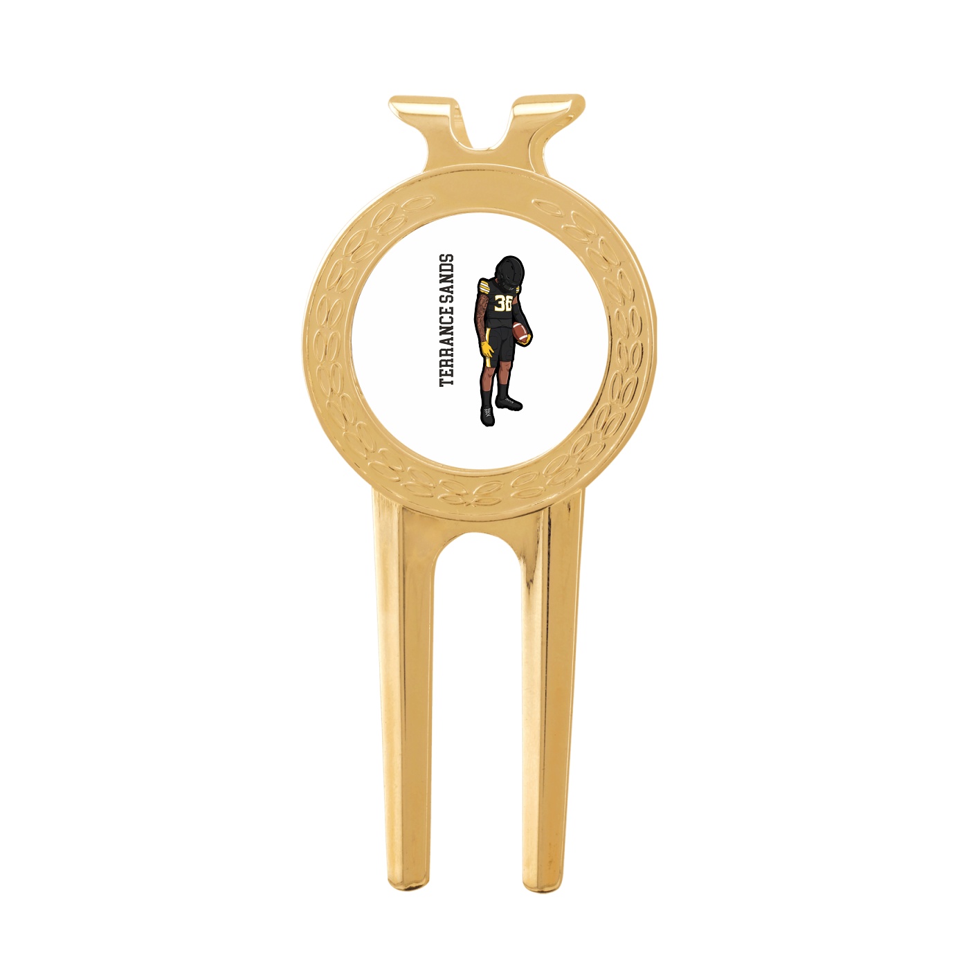Divot Tool with Ball Marker — Name Vertical in Classic