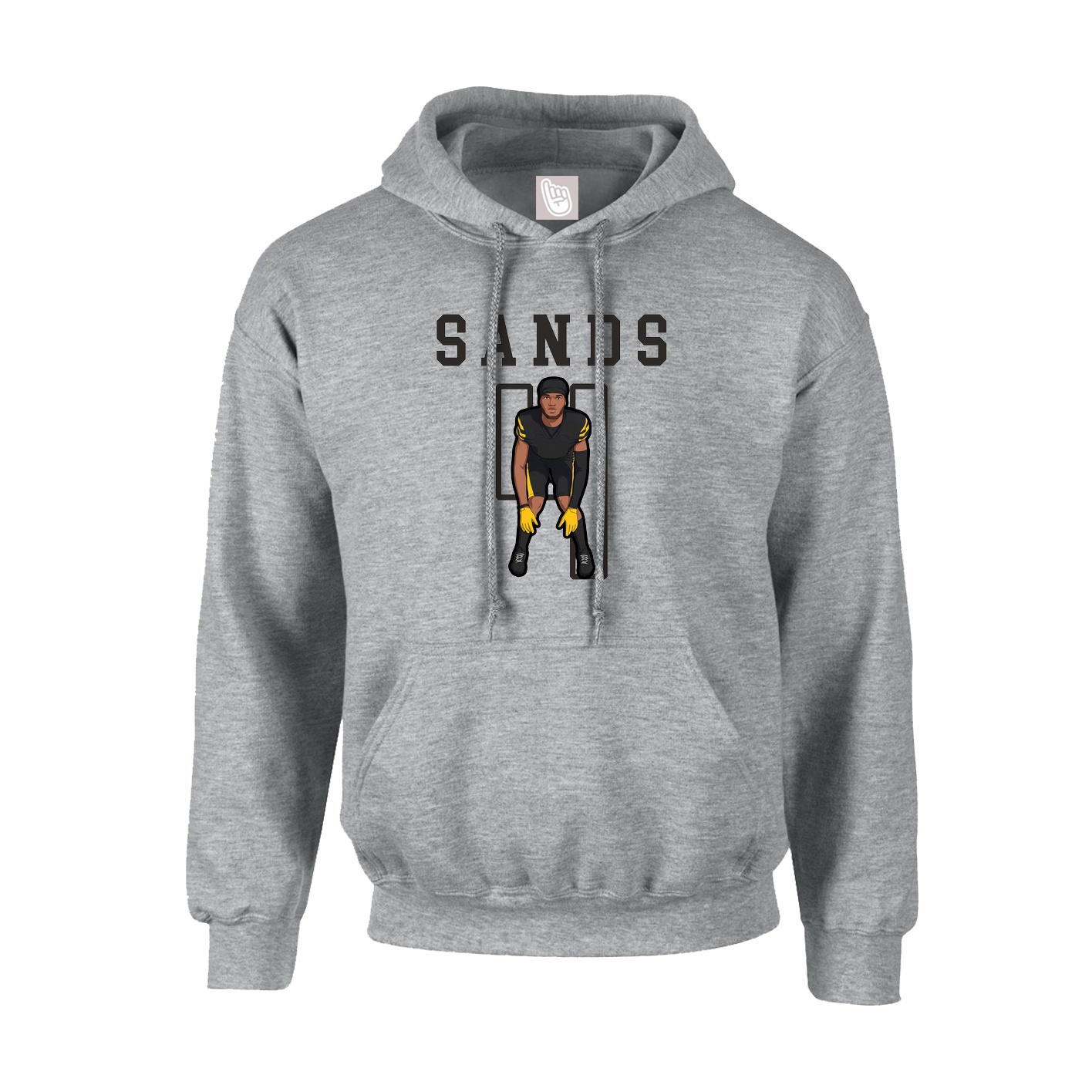 Hoodie — Shirsey in Grey
