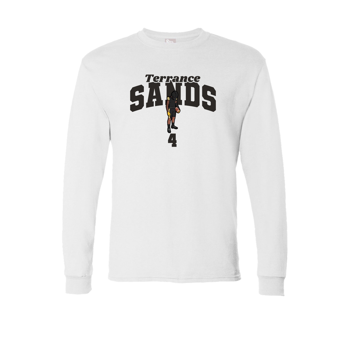 Long Sleeve Tee — Signature Arch in White