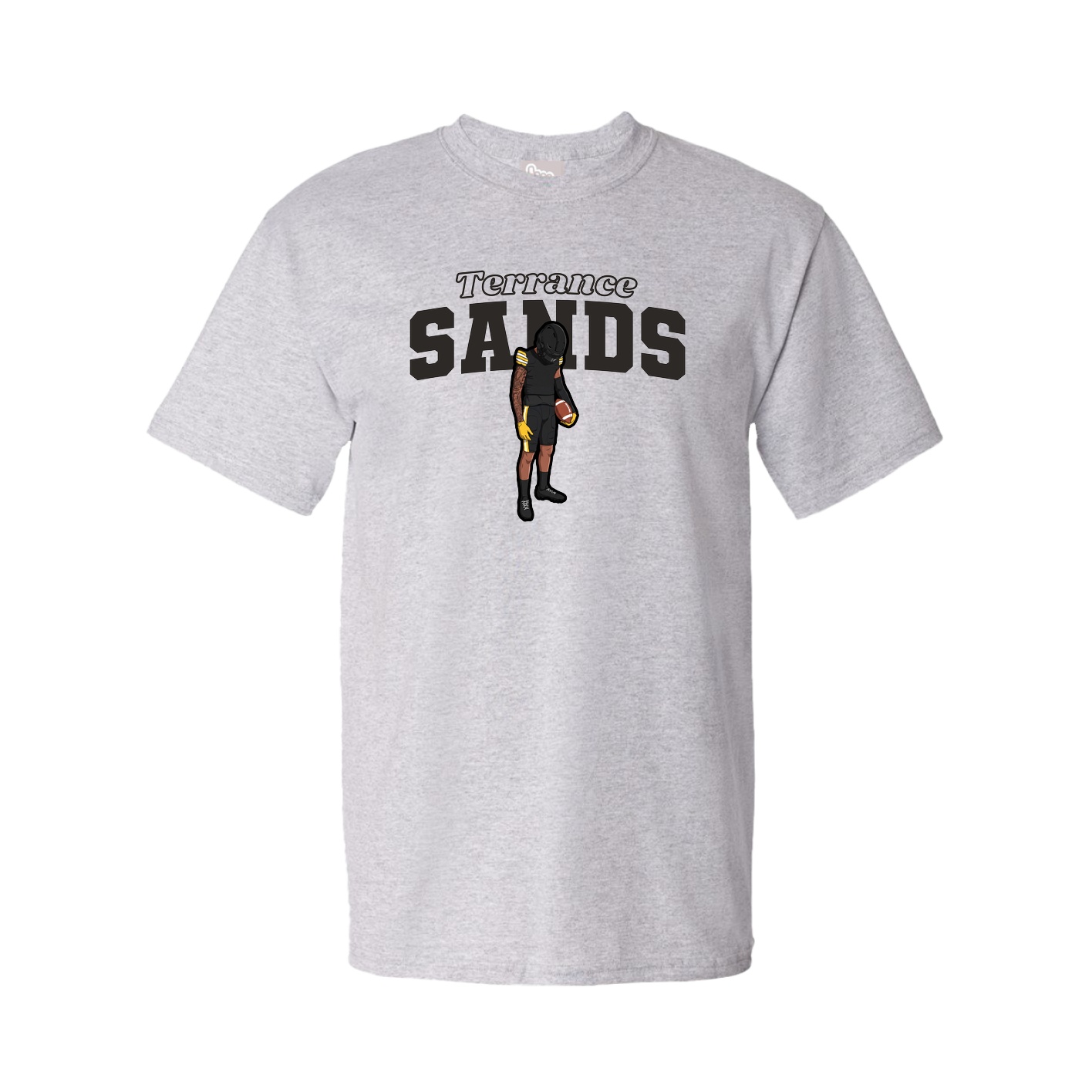 Tee — Name Arch in Grey