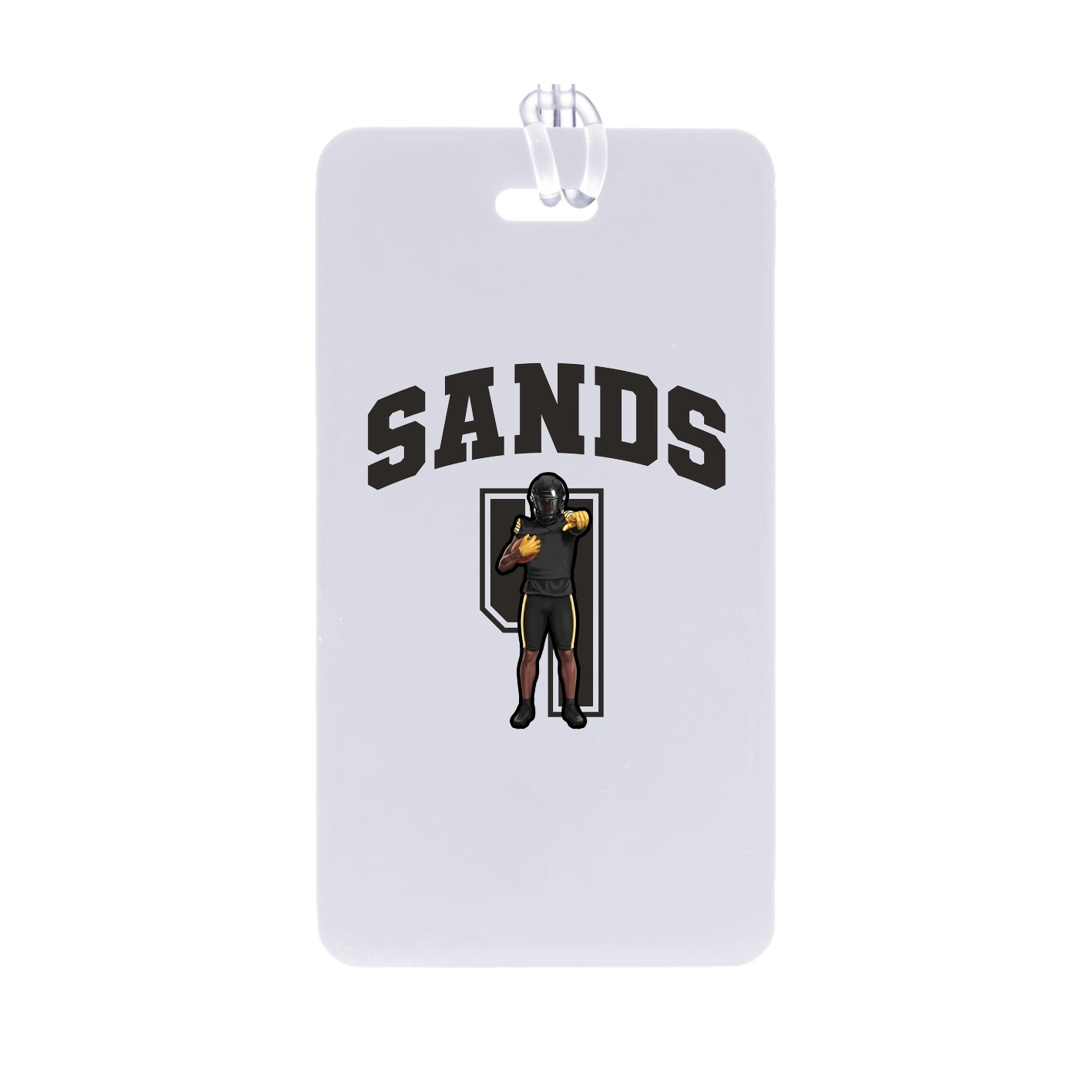 Bag Tag — Number in Classic