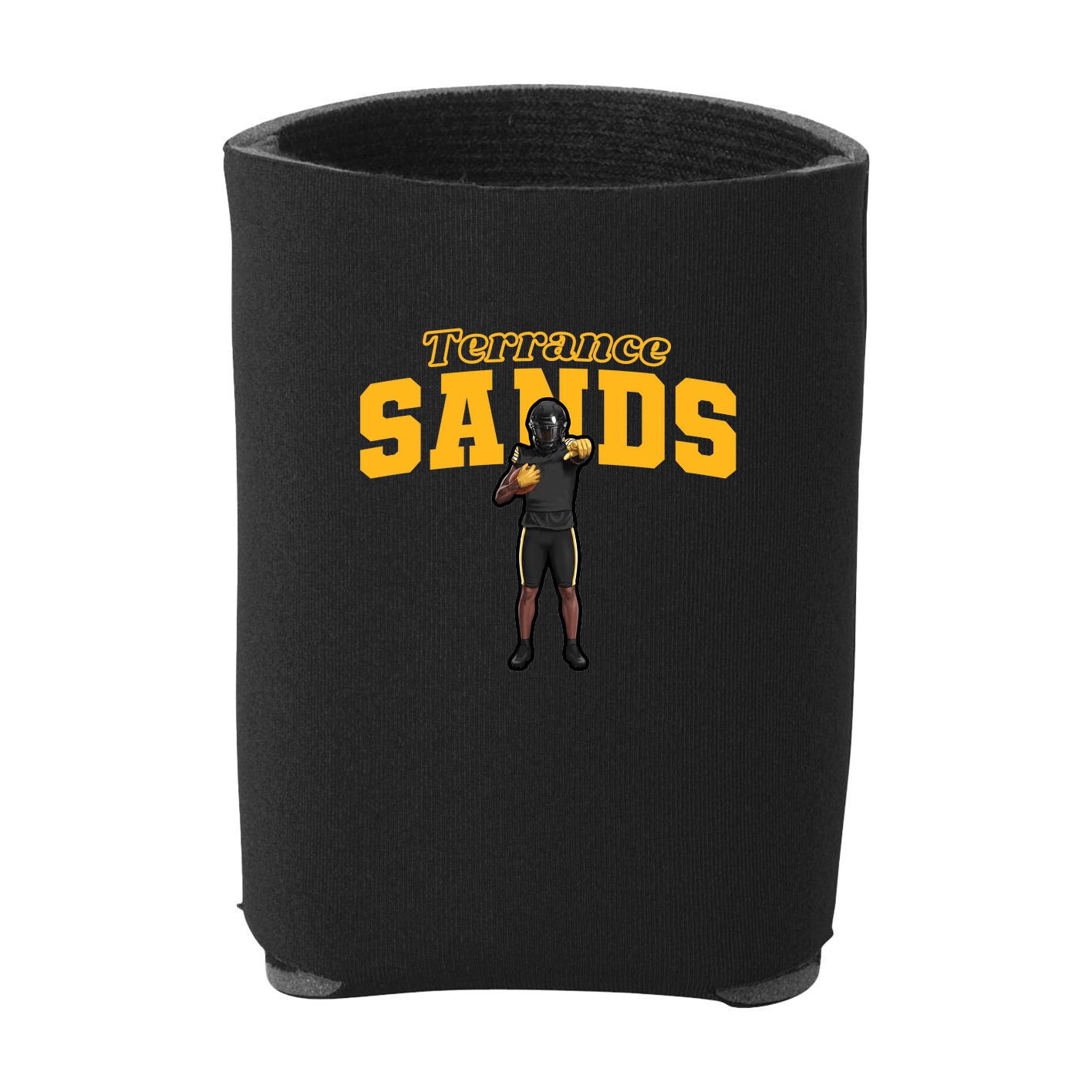 Can Holder — Name Arch in Black