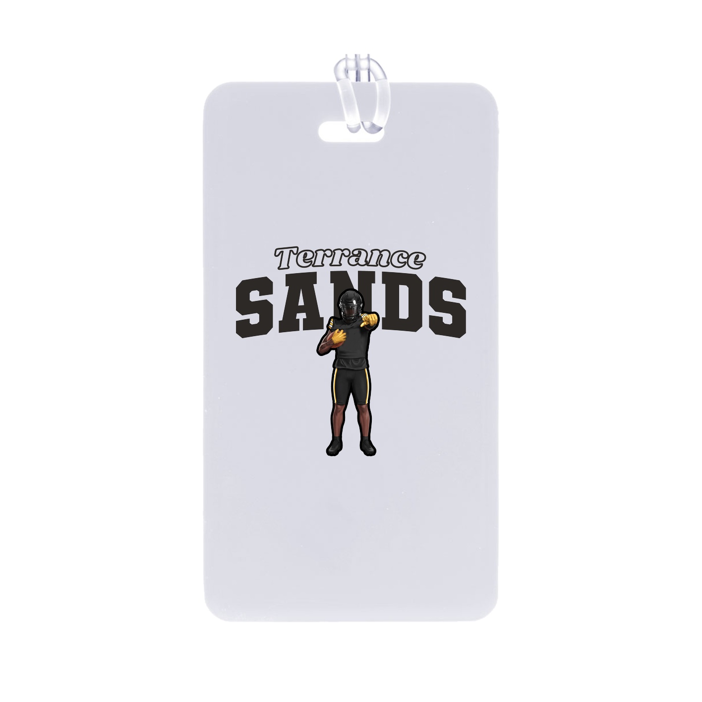 Bag Tag — Name Arch in Classic