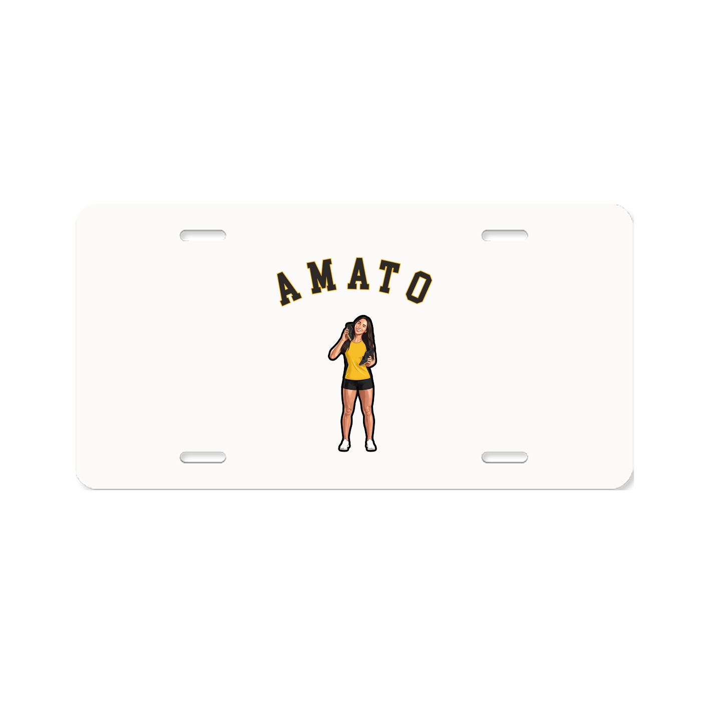 License Plate — Shirsey Arch in Classic