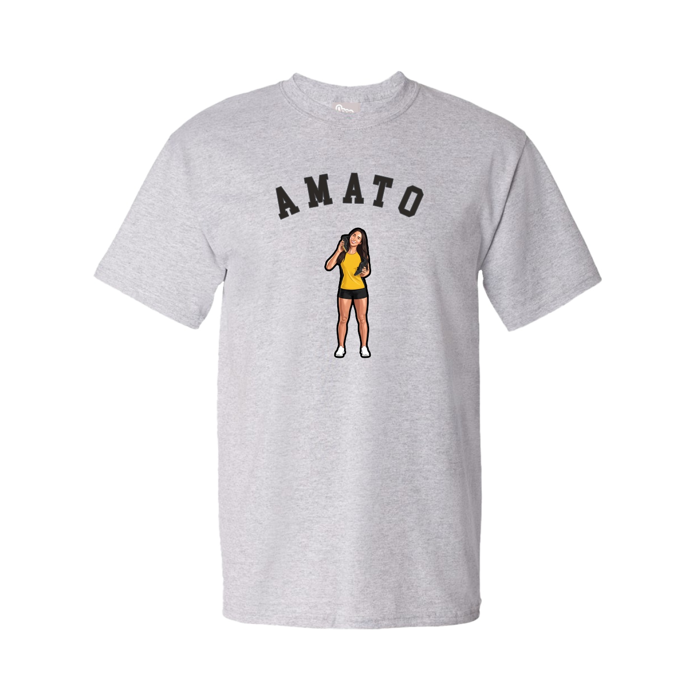 Youth Tee — Shirsey Arch in Grey