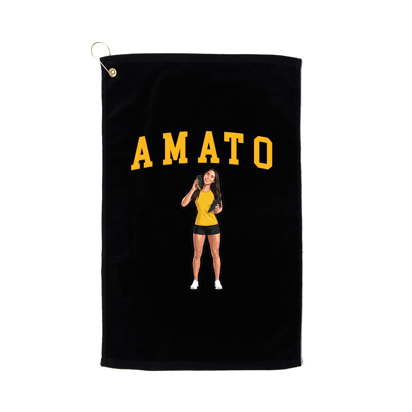 Terry Velour Golf Towel