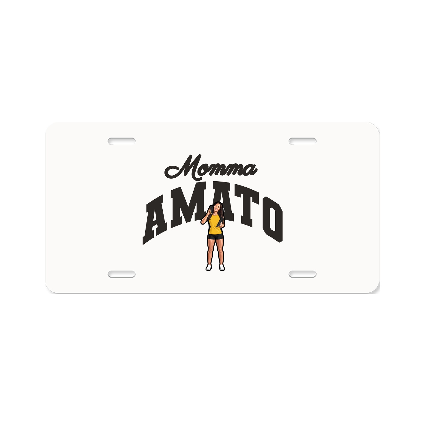 License Plate — Mothers Day Arch in Classic