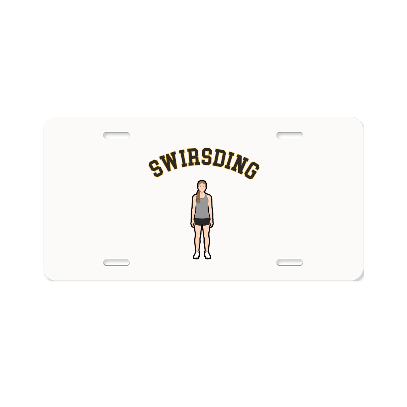 License Plate — Shirsey Arch in Classic