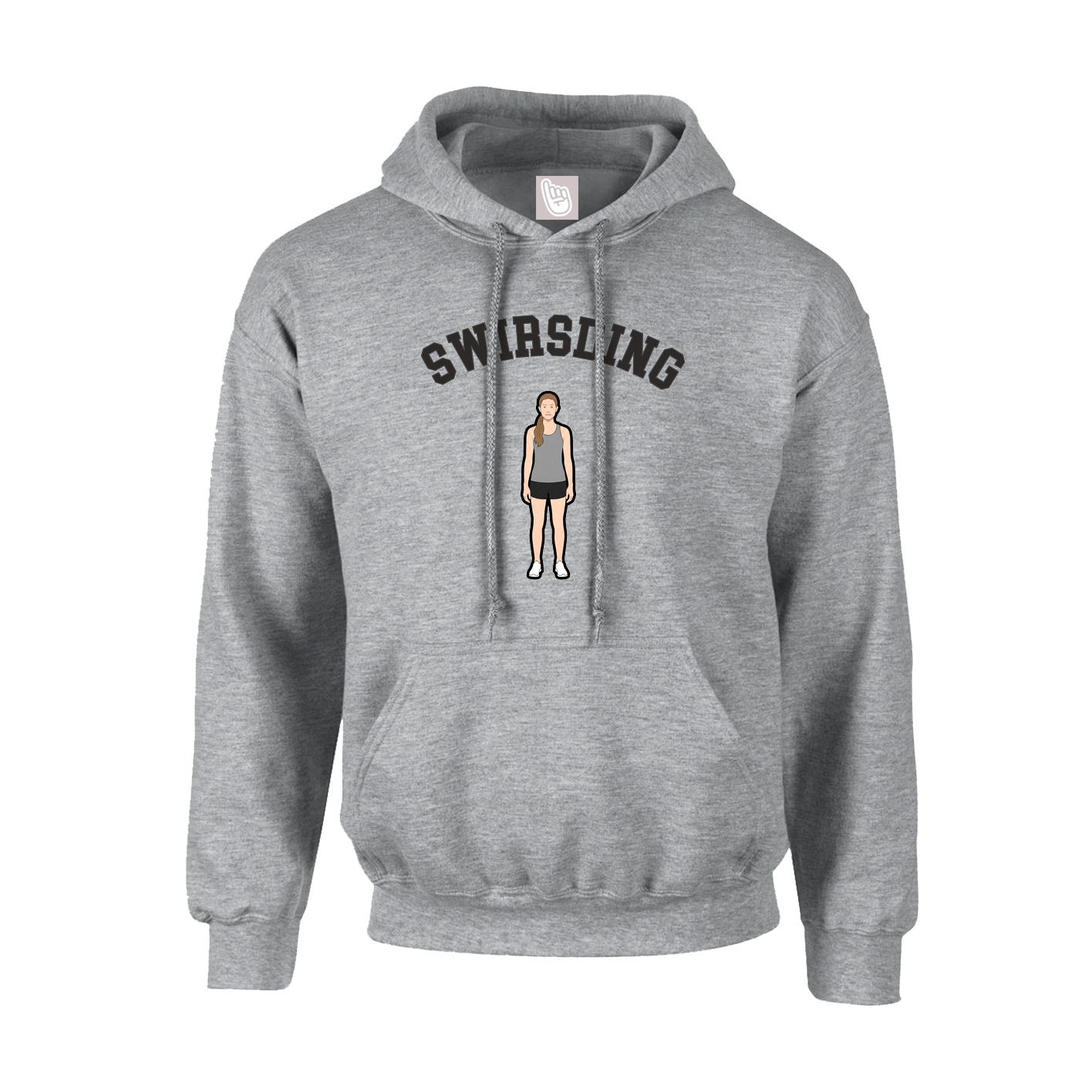Hoodie — Shirsey Arch in Grey