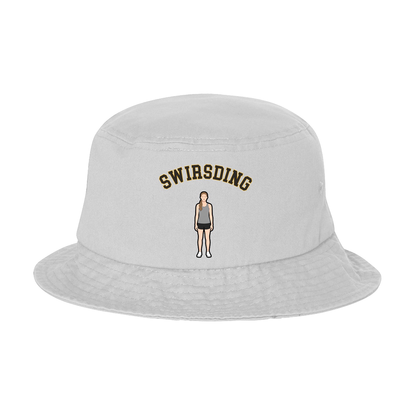 Bucket Cap — Shirsey Arch in White