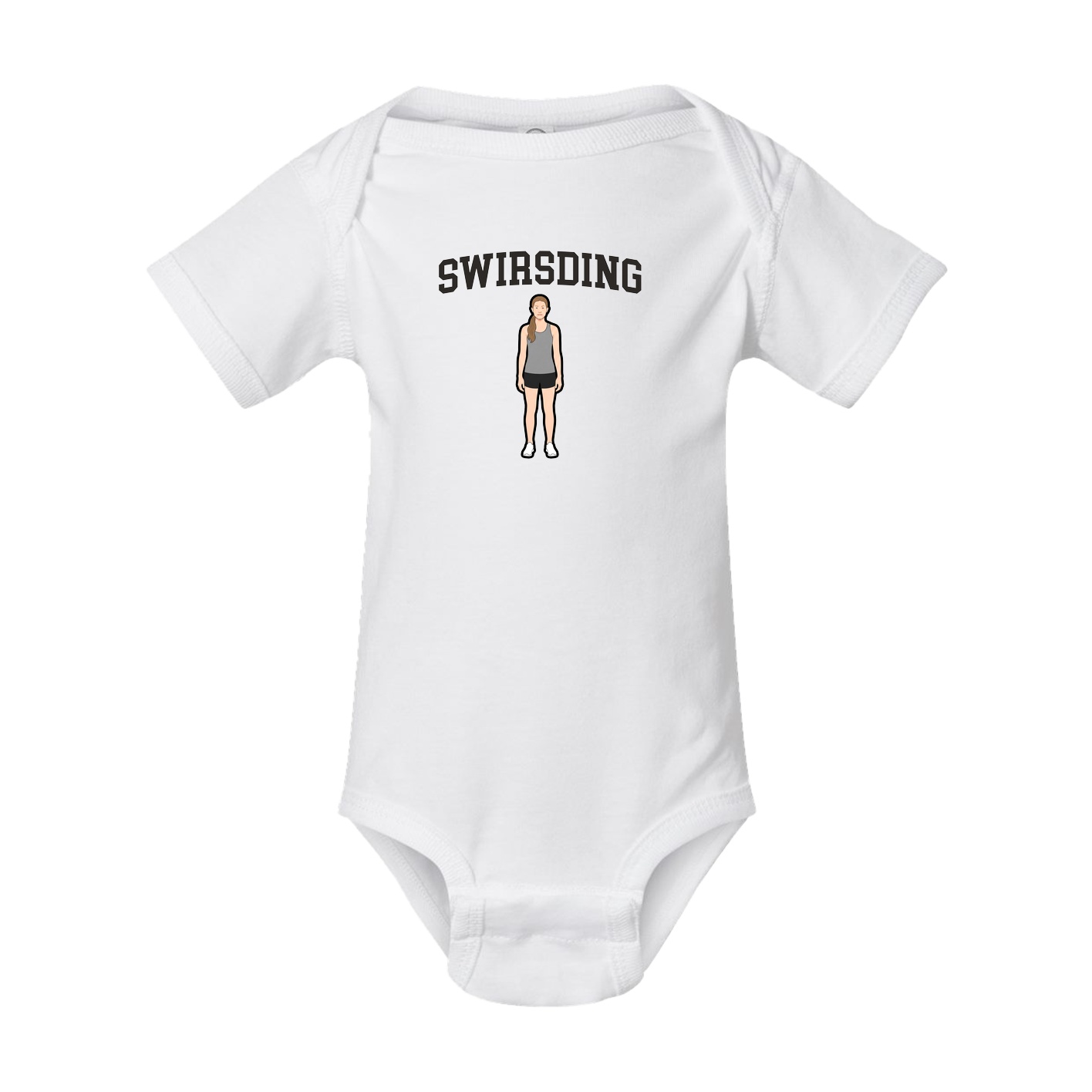 Baby Onesie — Shirsey in White