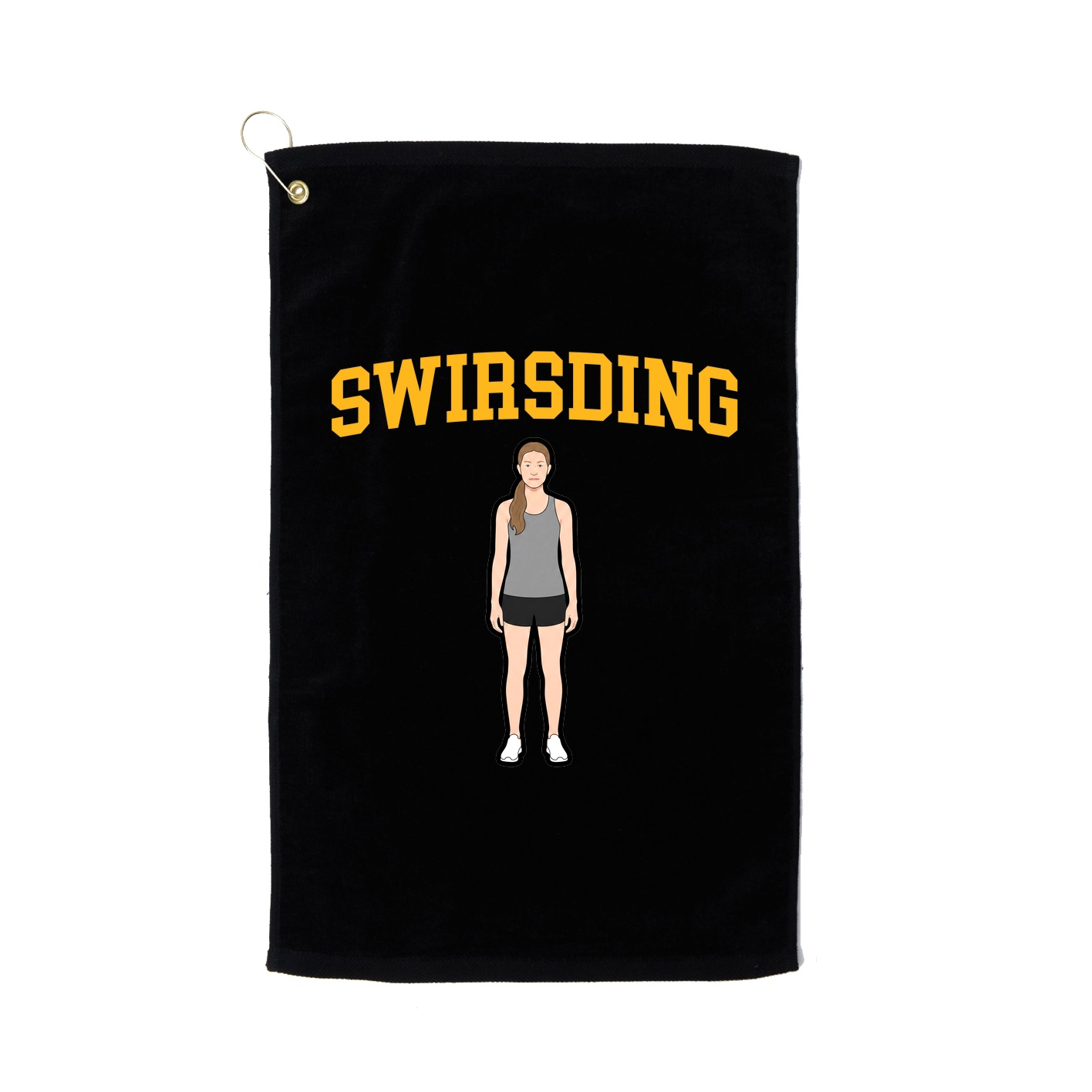Golf Towel — Shirsey in Black