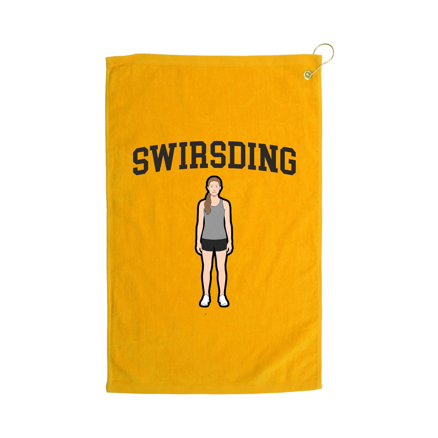 Golf Towel — Shirsey in Gold
