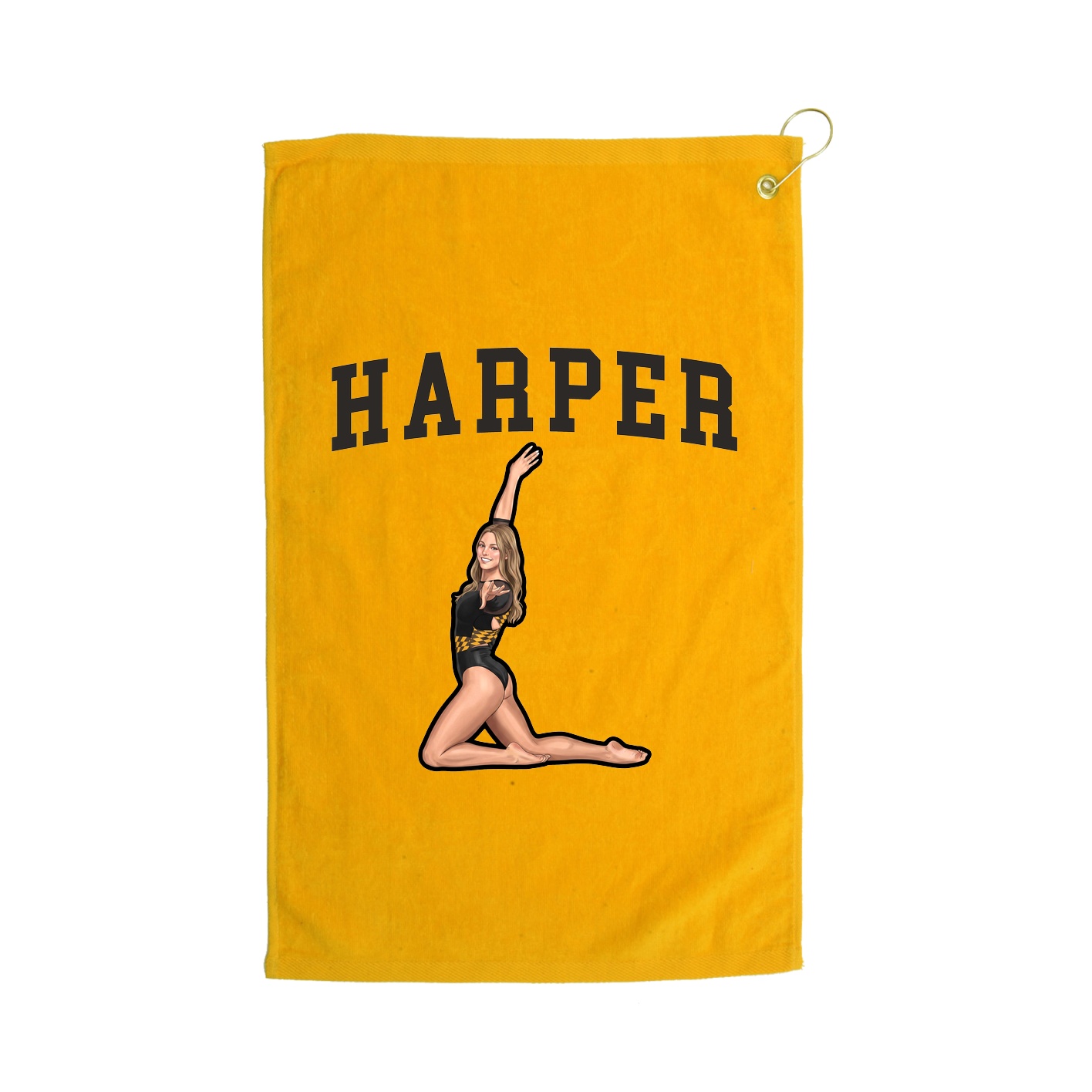 Golf Towel — Shirsey in Gold