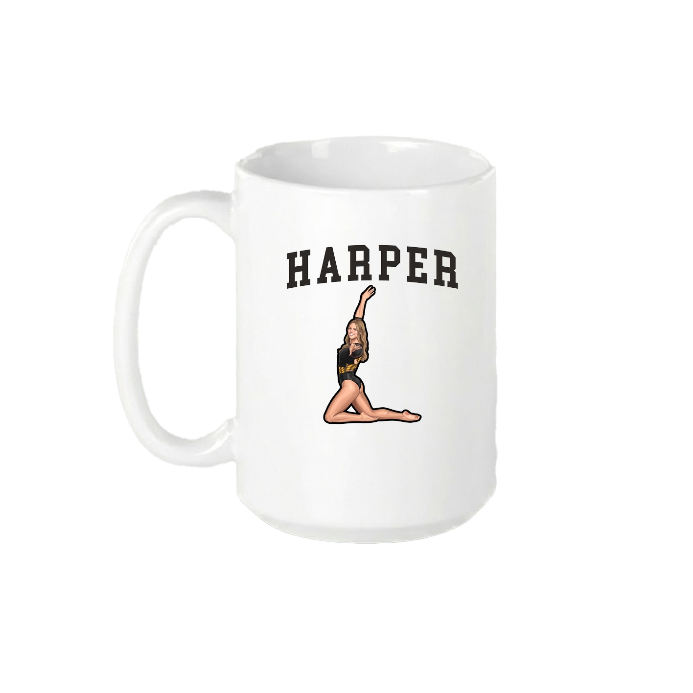 15oz Coffee Mug — Shirsey in White