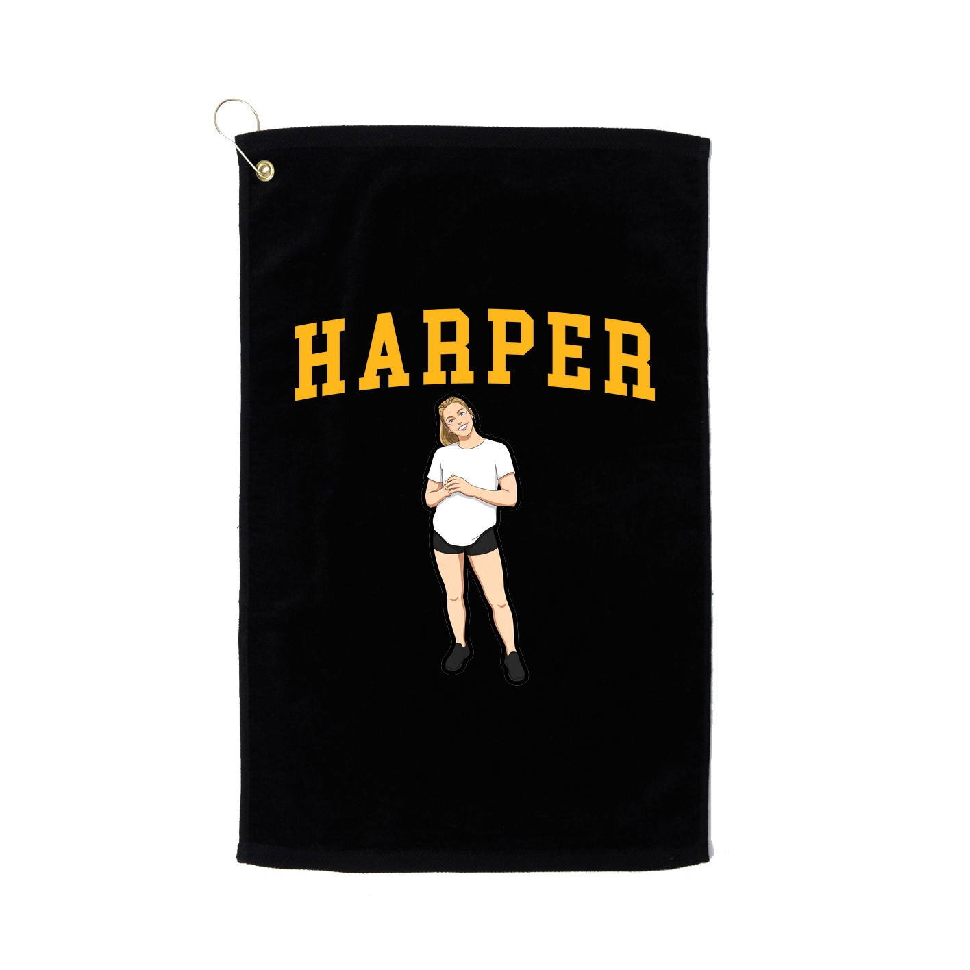 Golf Towel — Shirsey in Black