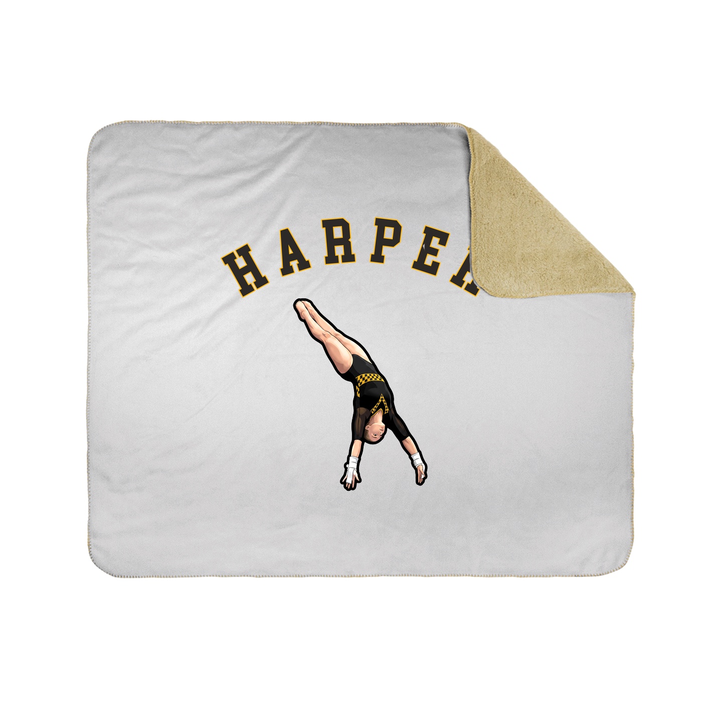Throw Blanket — Shirsey Arch in White