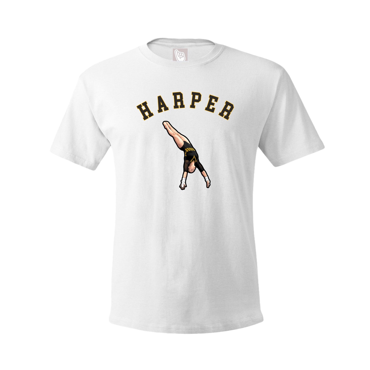 Youth Tee — Shirsey Arch in White