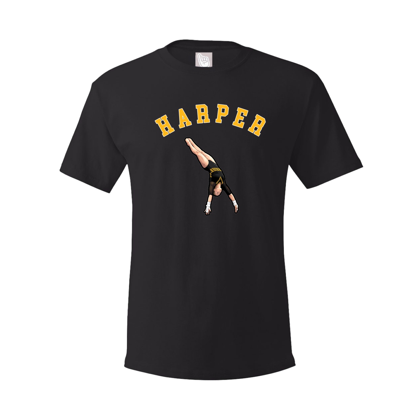 Youth Tee — Shirsey Arch in Black