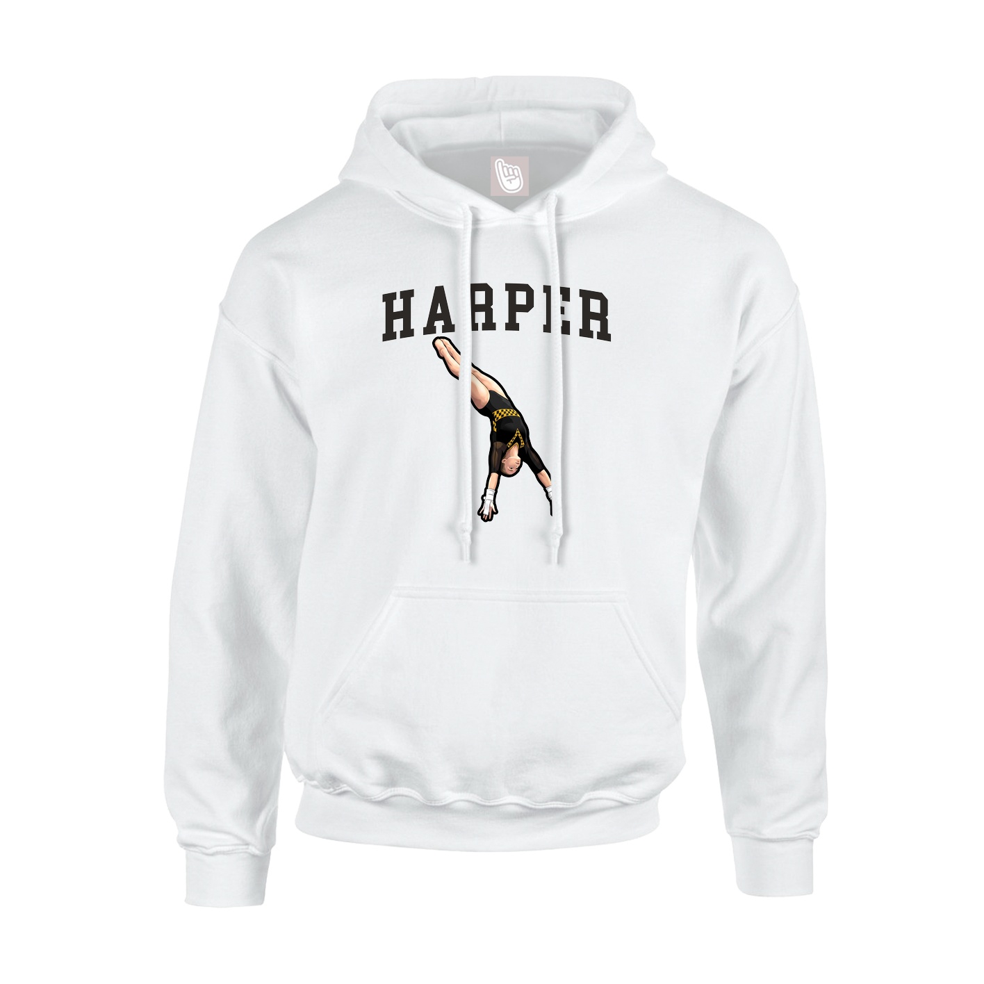 Youth Hoodie — Shirsey in White