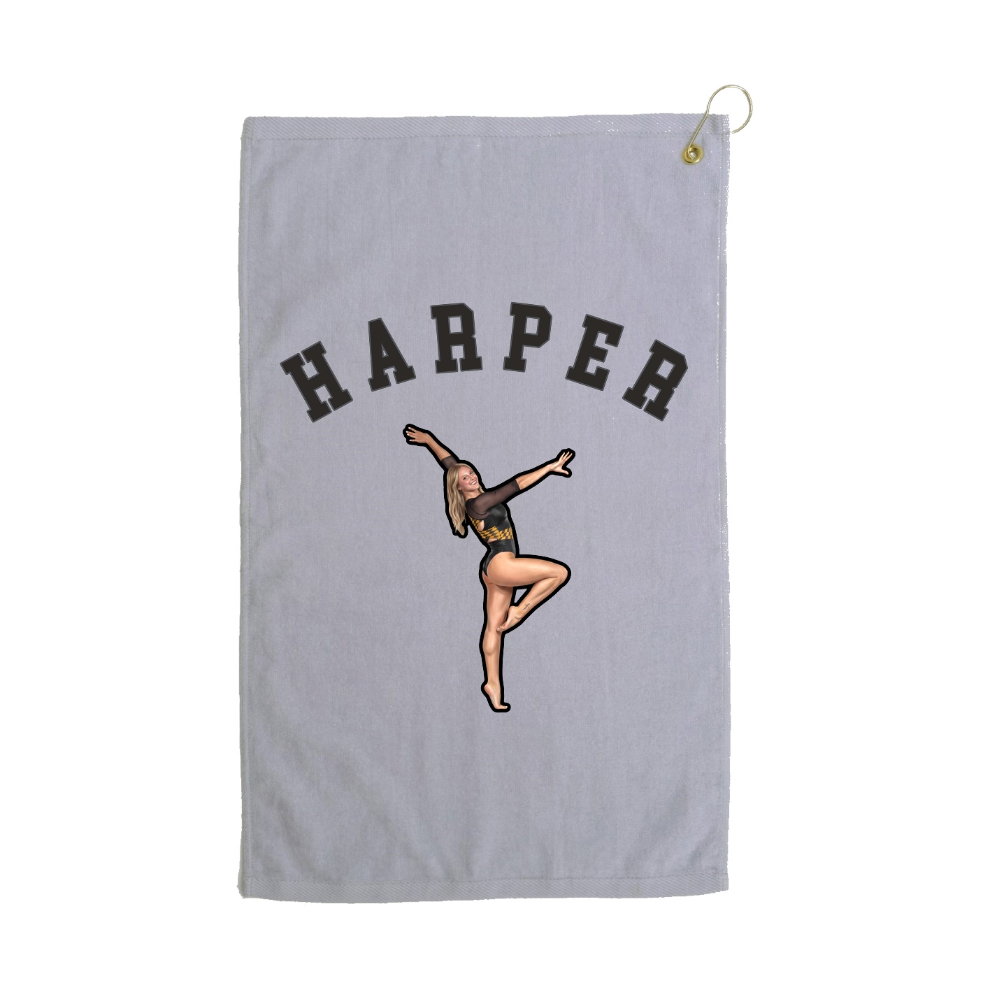 Golf Towel — Shirsey Arch in Grey