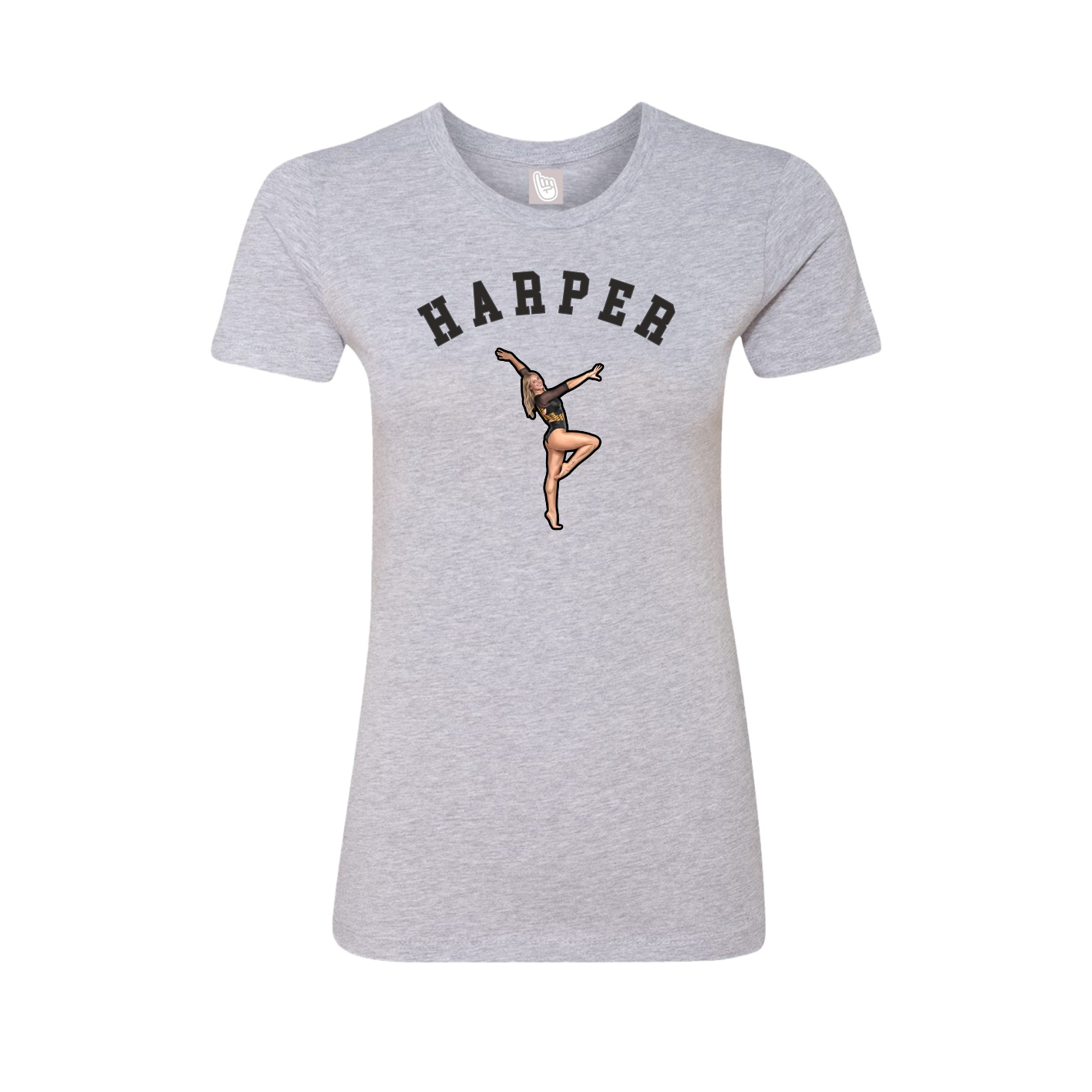Womens Tee — Shirsey Arch in Grey