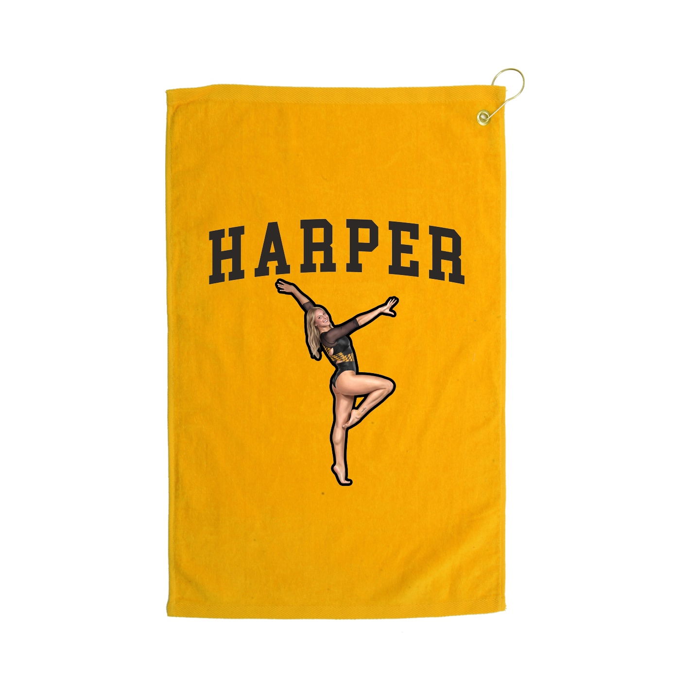 Golf Towel — Shirsey in Gold