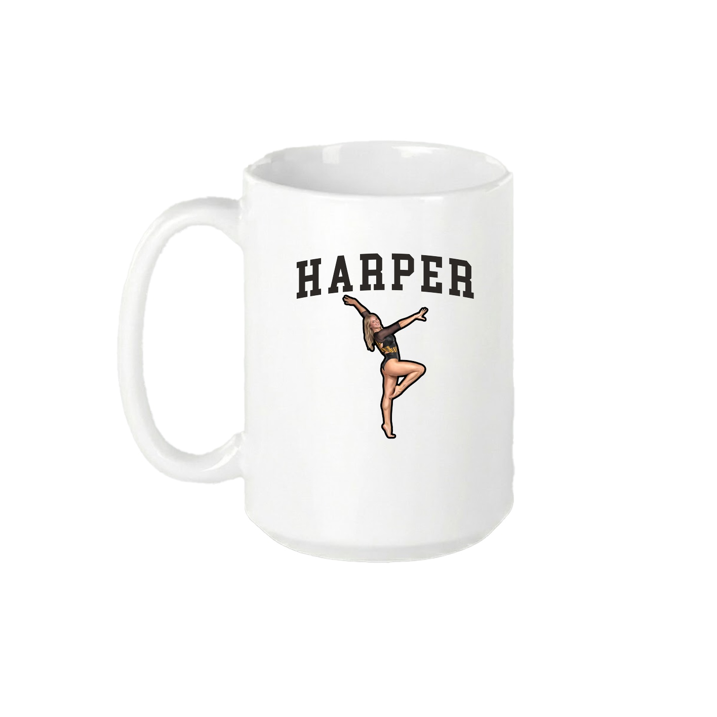 15oz Coffee Mug — Shirsey in White