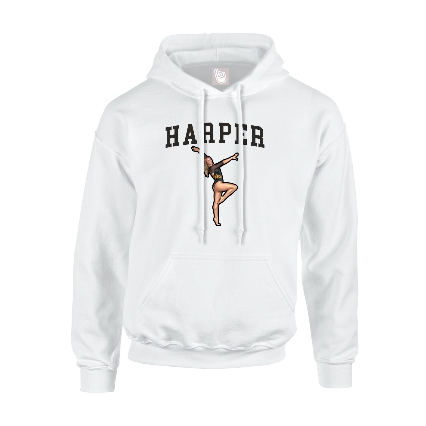 Youth Hoodie — Shirsey in White