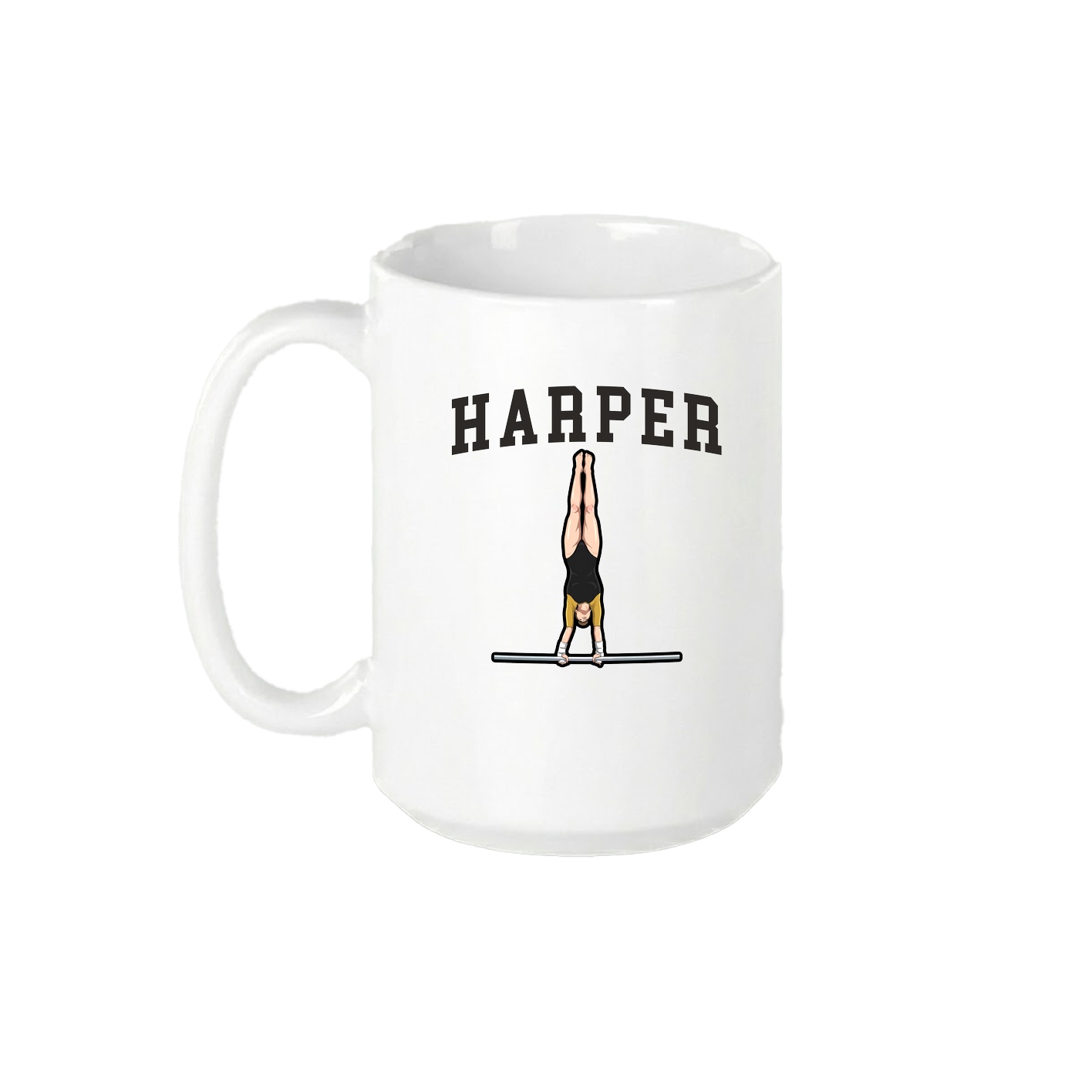 15oz Coffee Mug — Shirsey in White