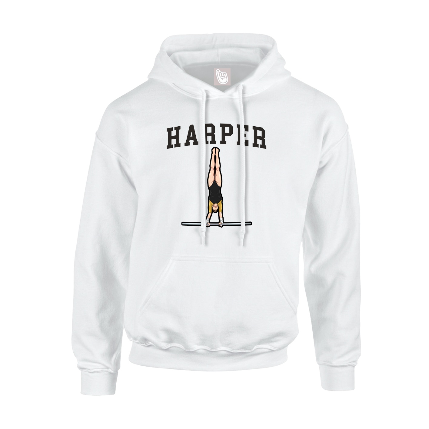 Youth Hoodie — Shirsey in White